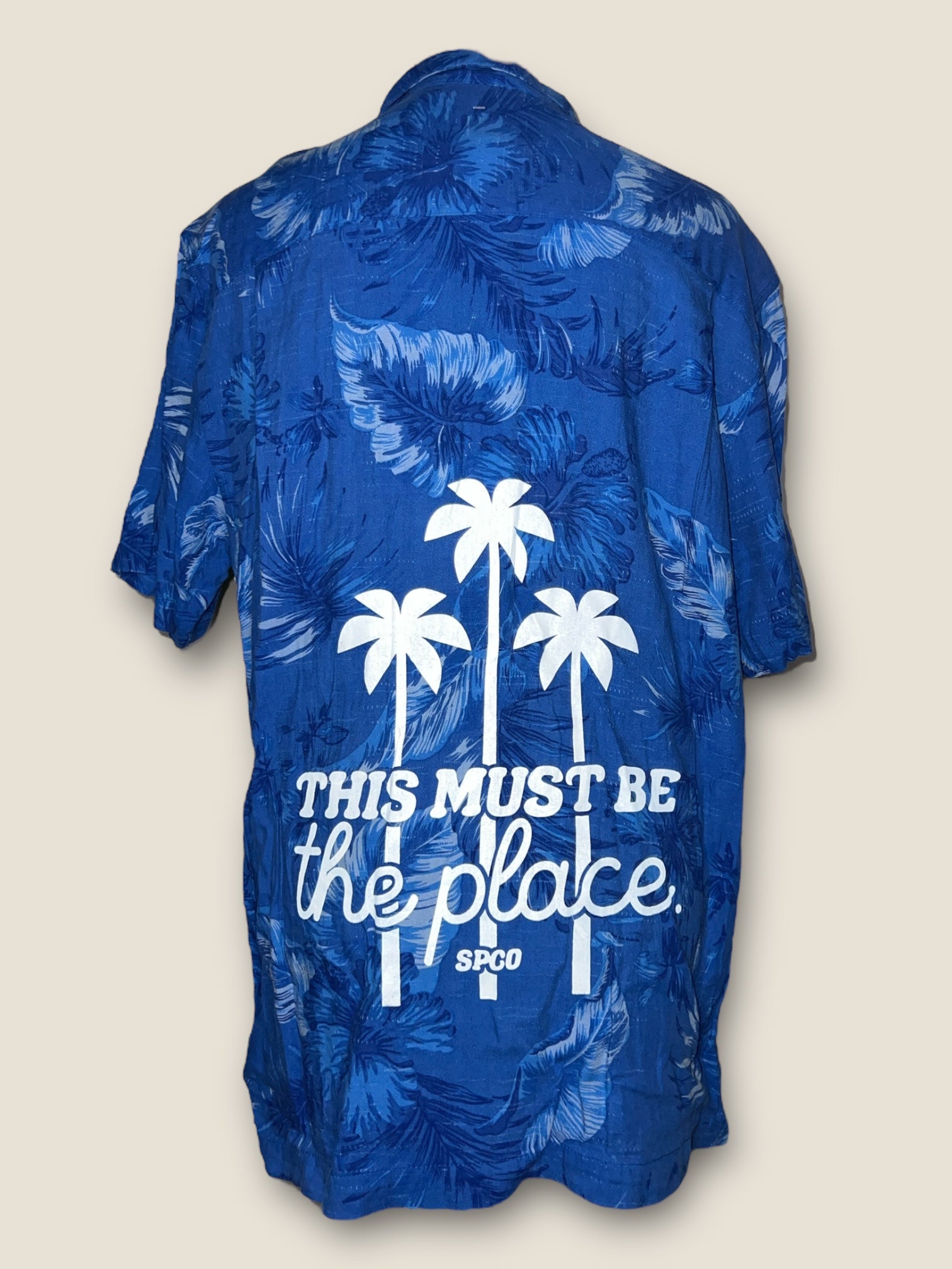 Upcycled Tropical Shirt - Large