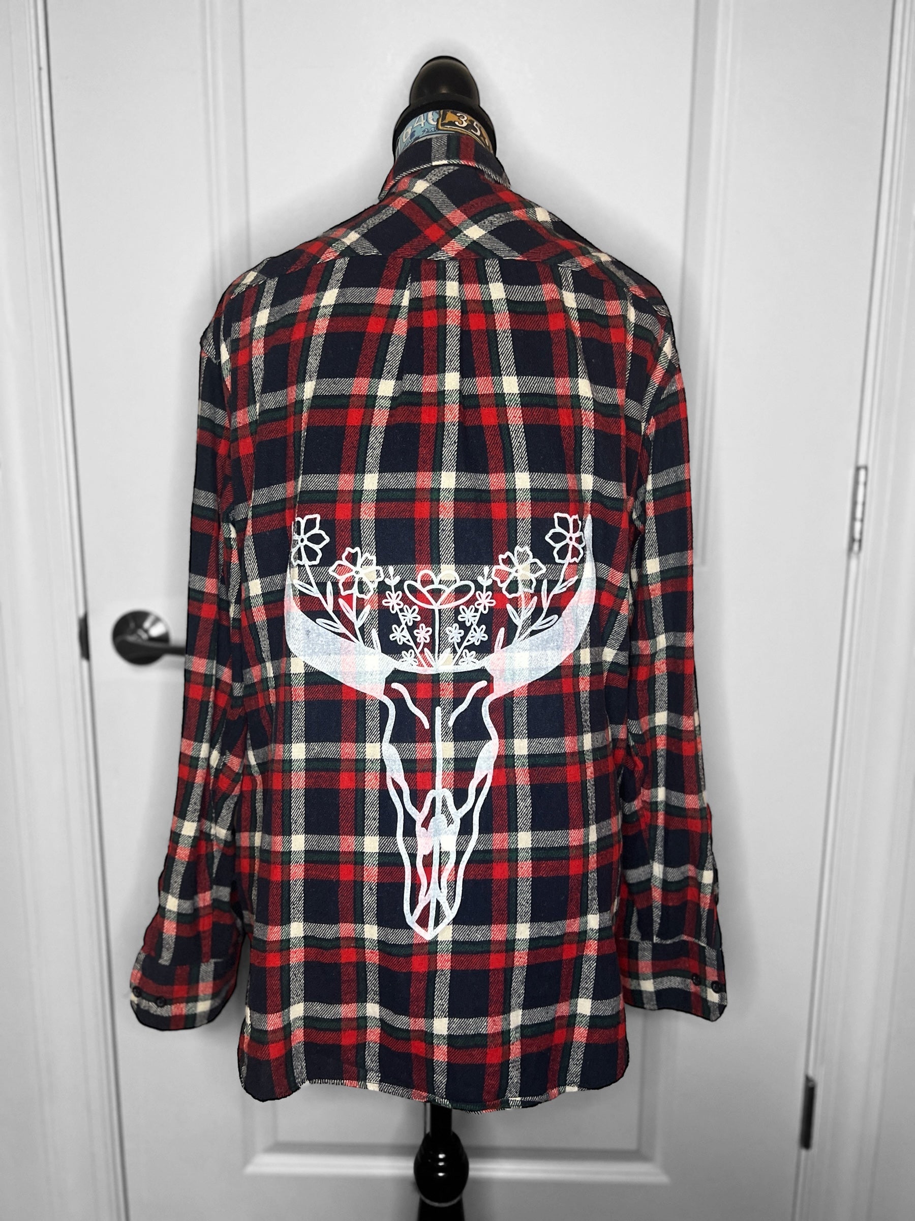 Upcycled Flannel - 2XL