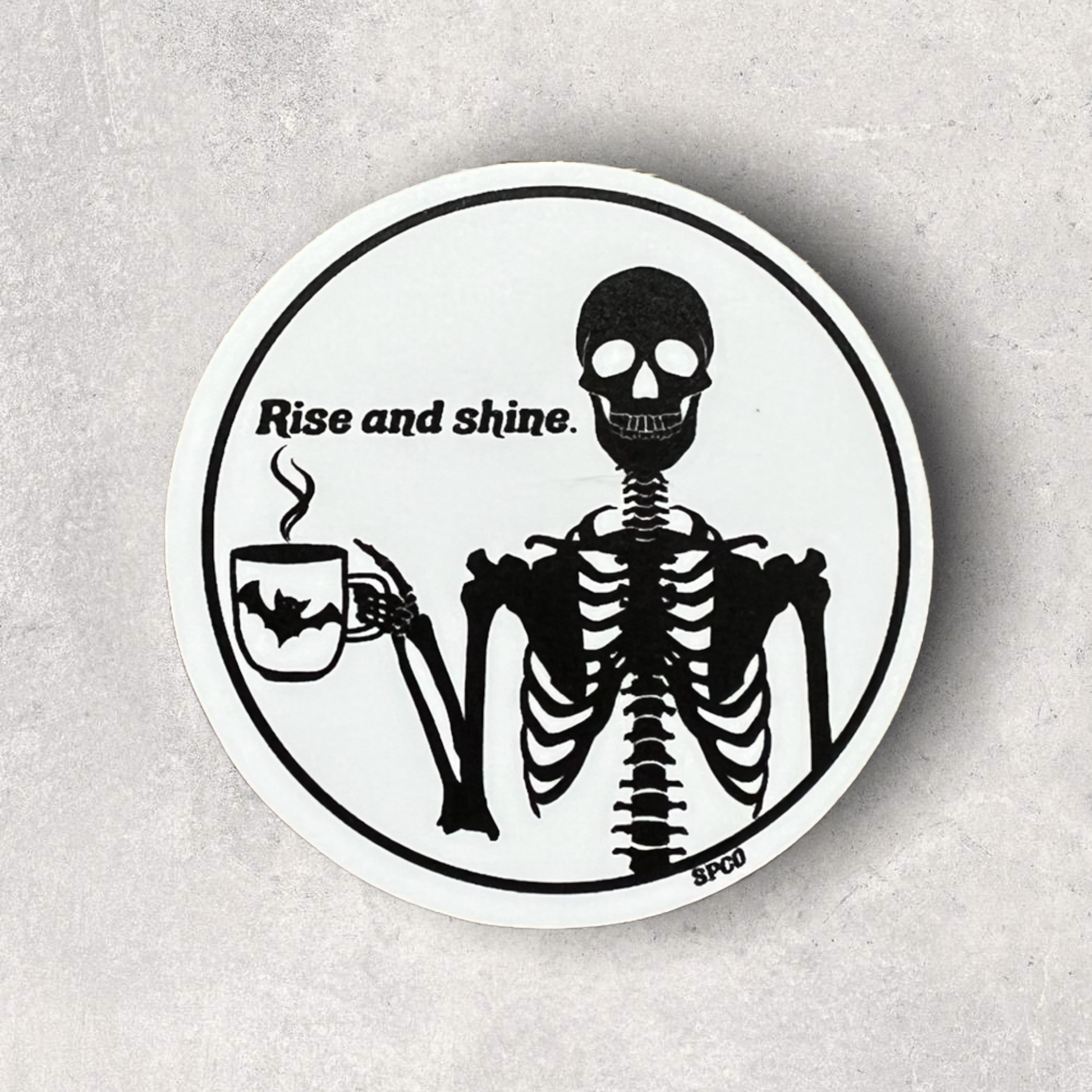 Rise + Shine Sticker