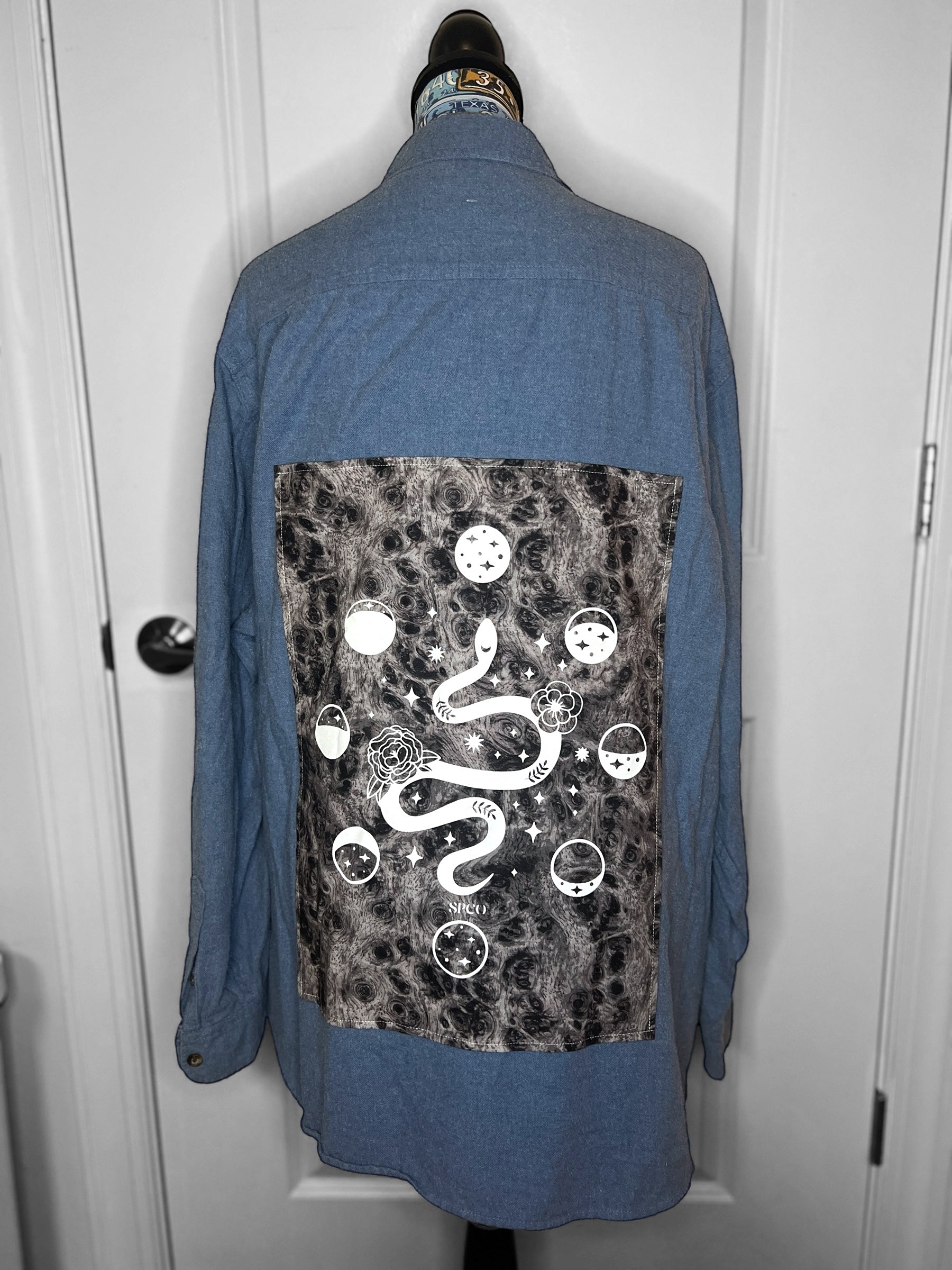 Upcycled Flannel - 2XL