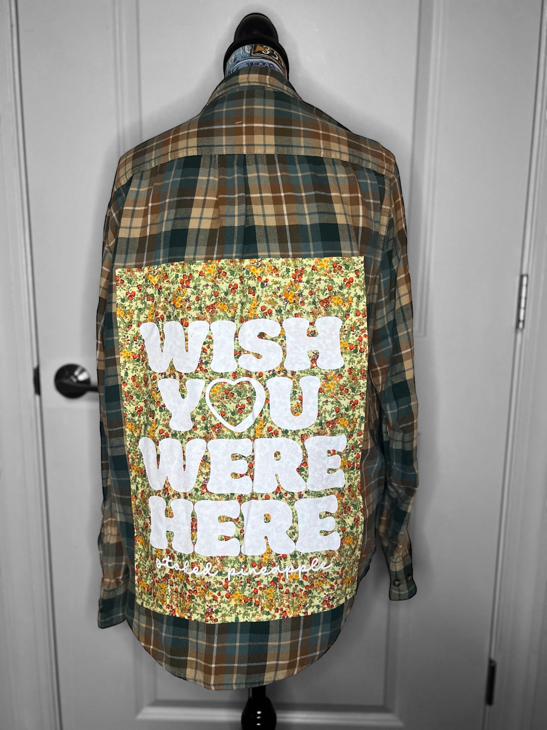 Upcycled Flannel - Medium