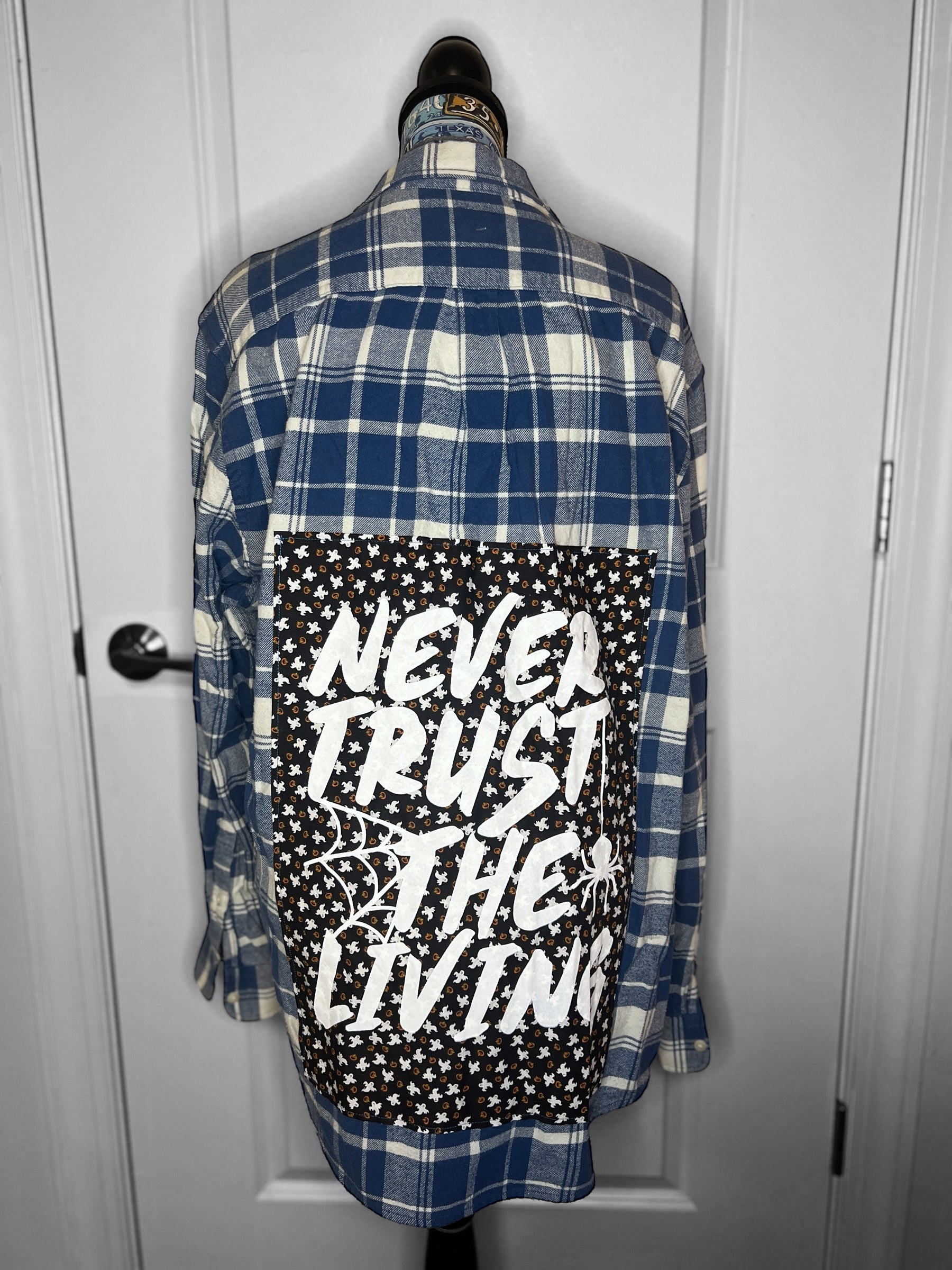 Upcycled Flannel  - XL