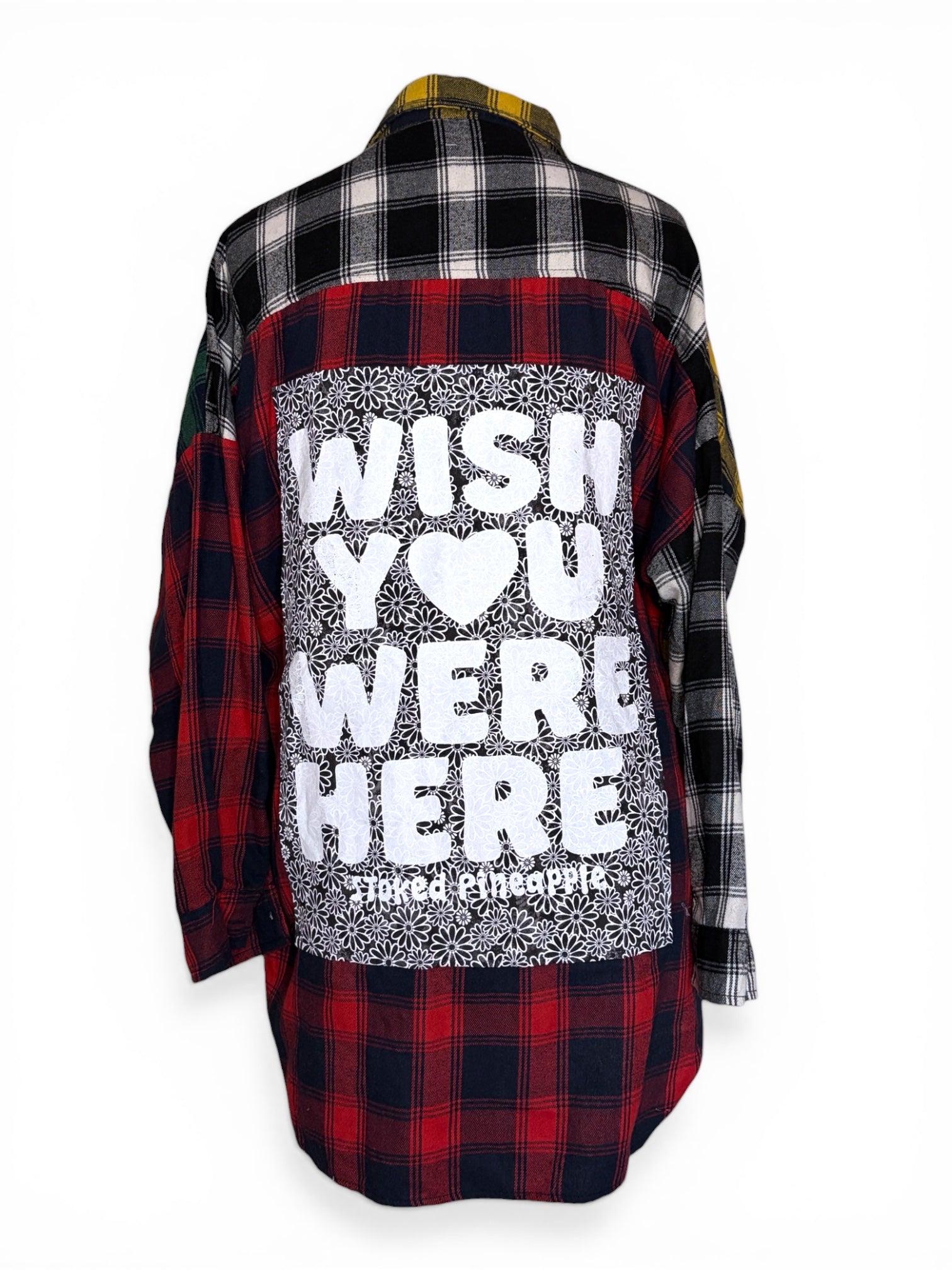 Upcycled Flannel - 2XL - #120