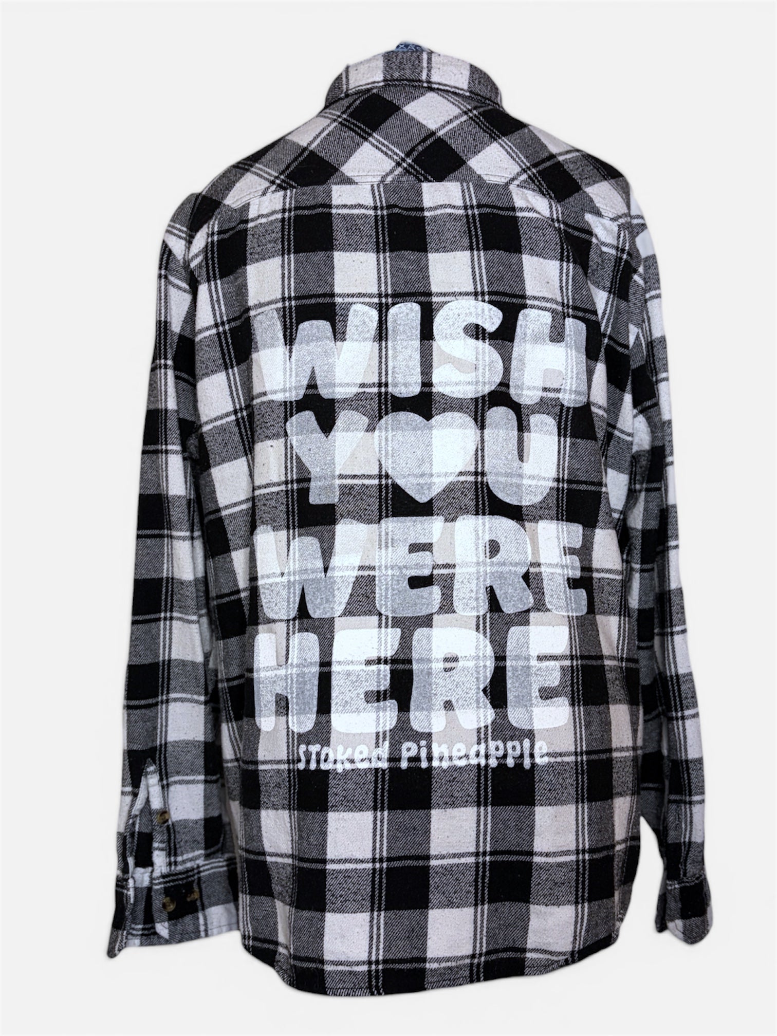 Upcycled Flannel - XL - #41
