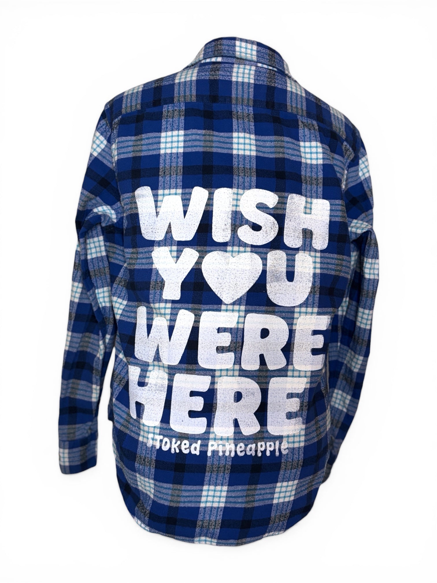 Upcycled Flannel - Medium - #8