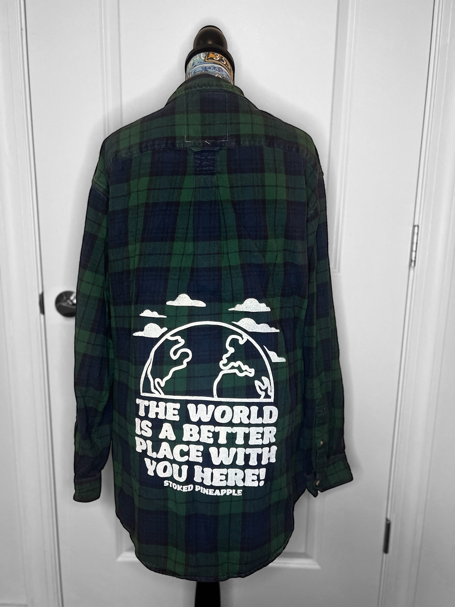 Upcycled Flannel - 3XL