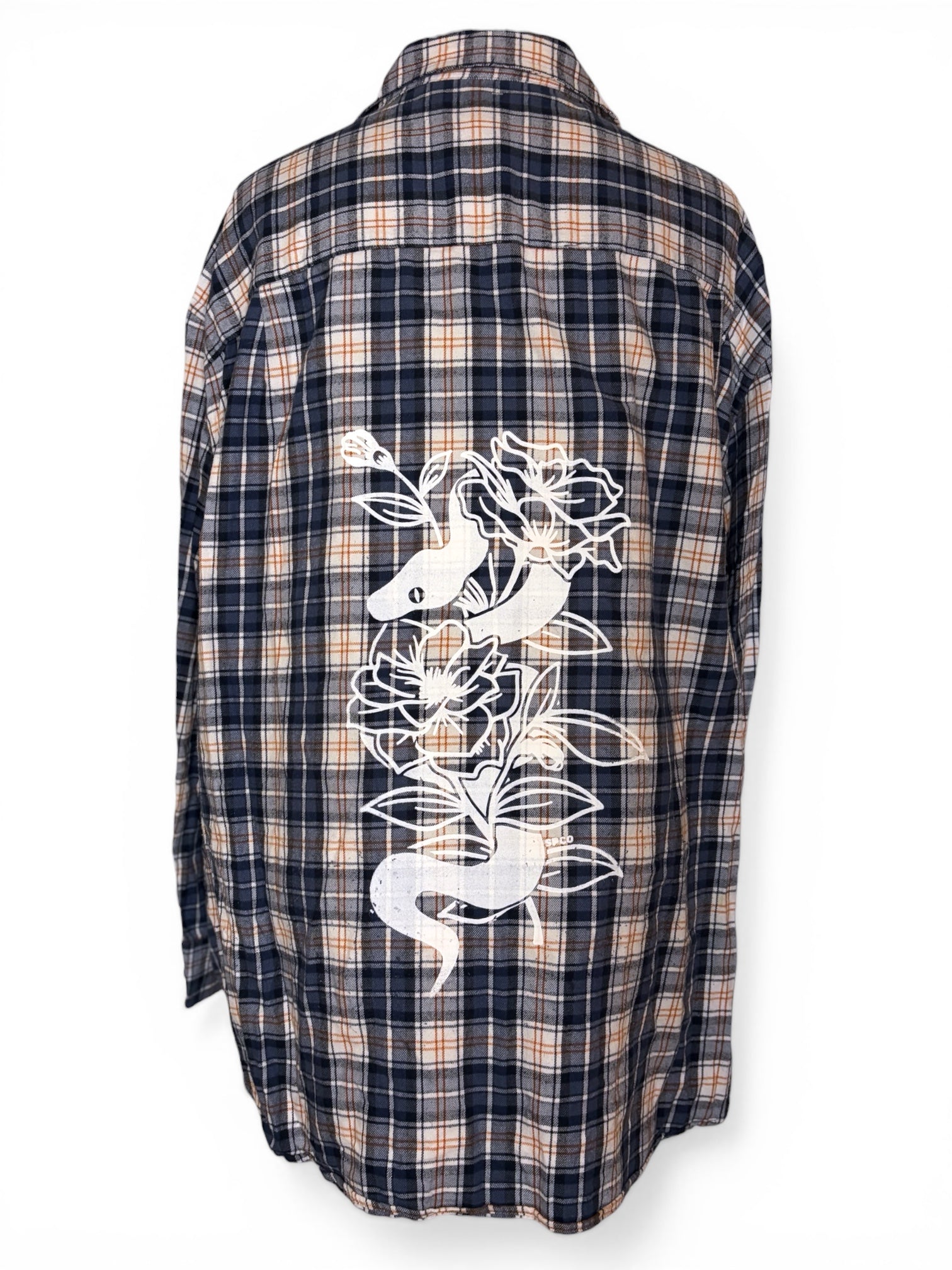 Upcycled Flannel - 3XL - #110
