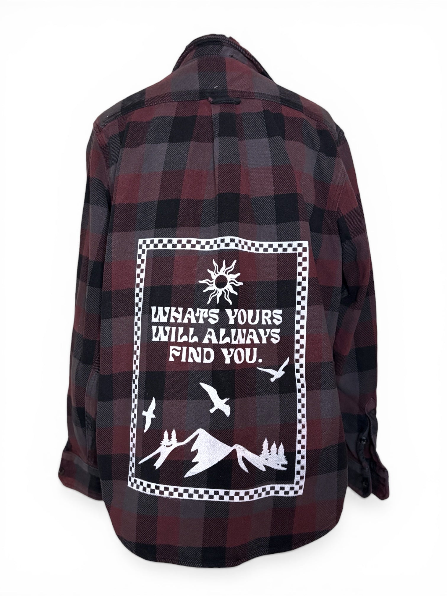 Upcycled Flannel - Medium - #4