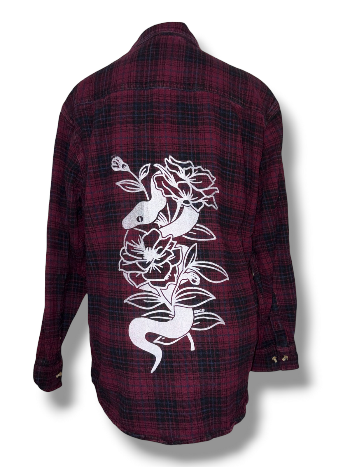 Upcycled Flannel - Large -#31