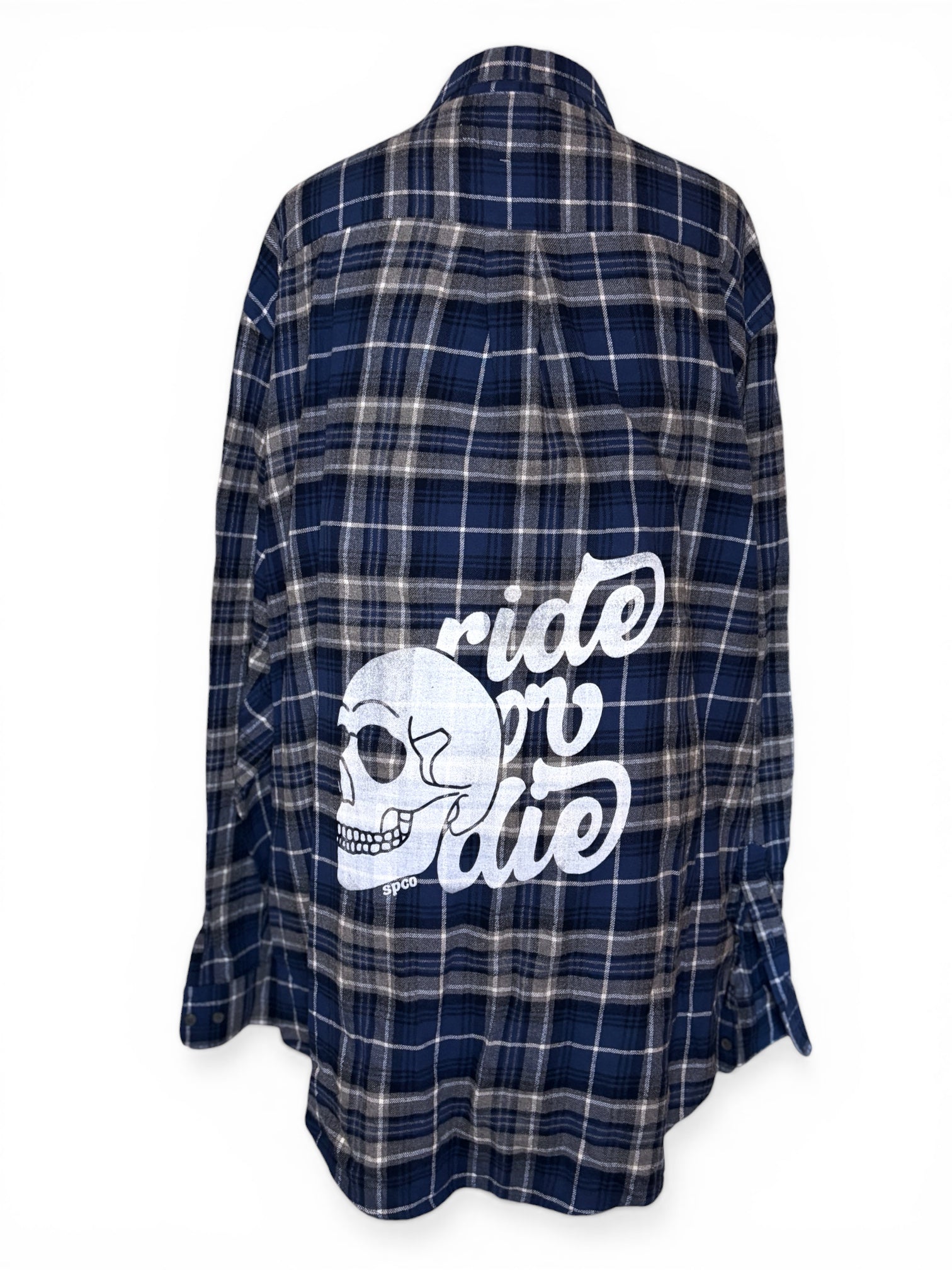 Upcycled Flannel - 2XL - #112