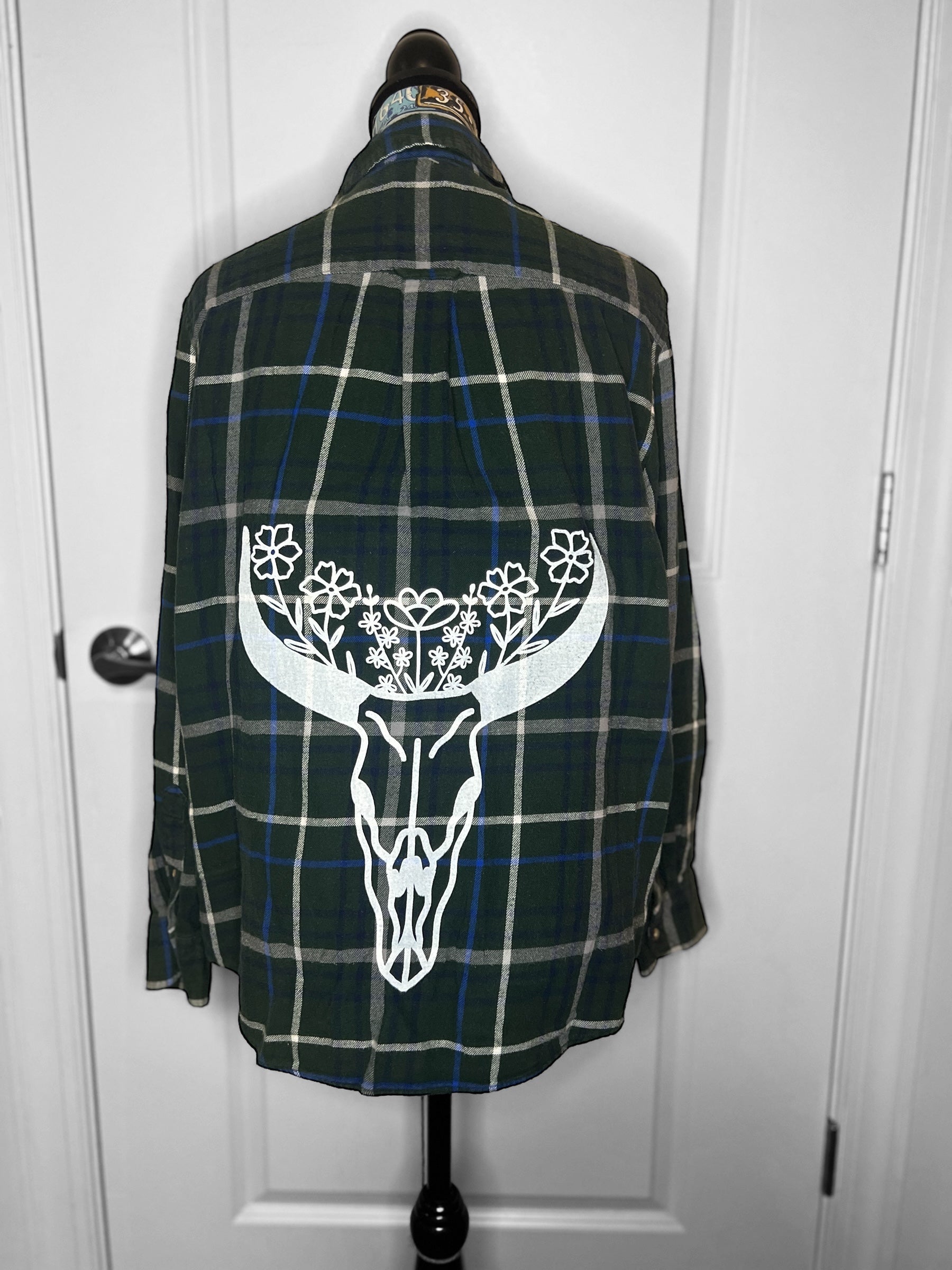 Upcycled Flannel - Medium