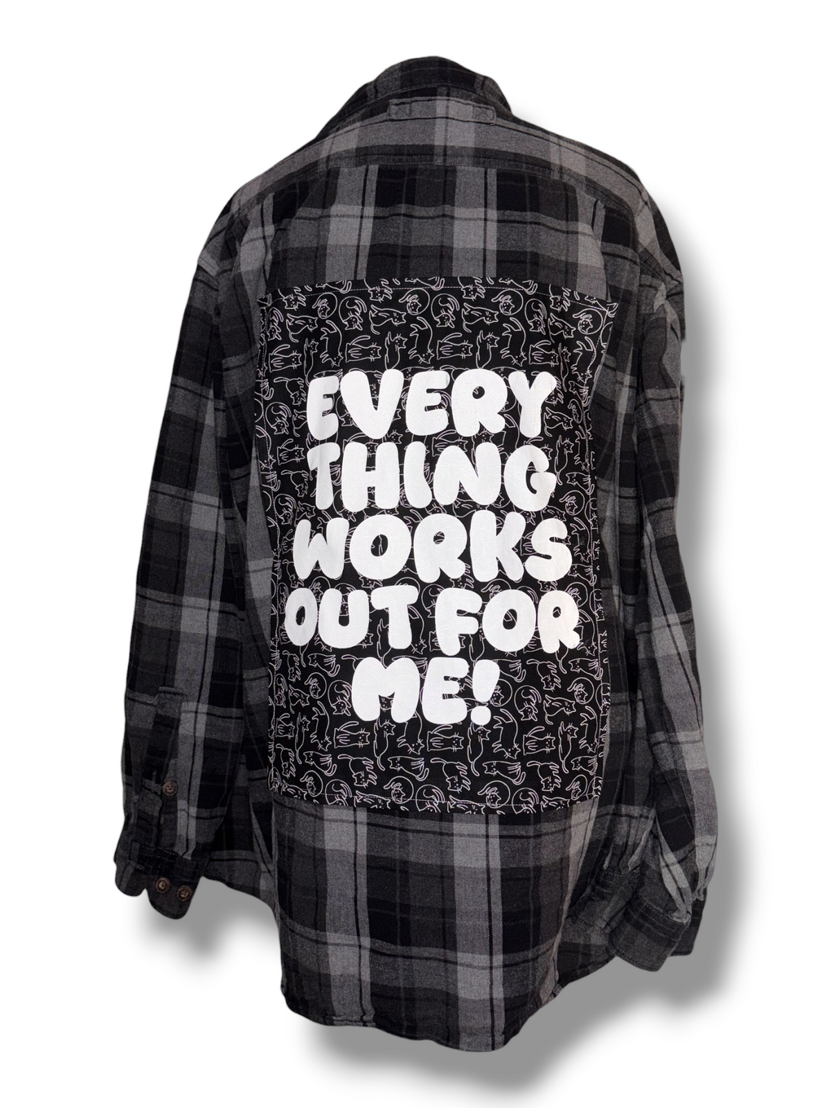 Upcycled Flannel - 3XL - #13