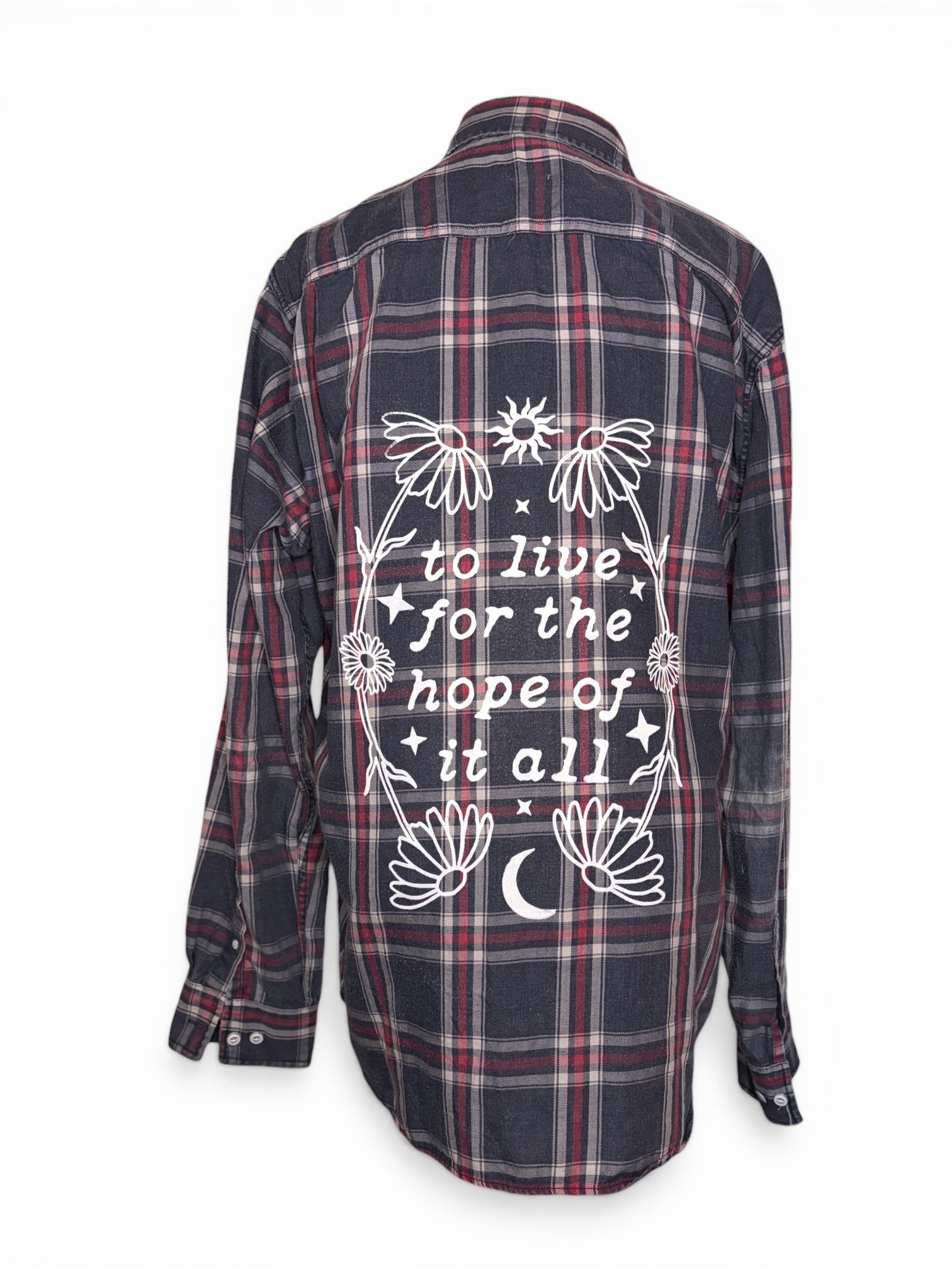 Upcycled Flannel - XL - #28