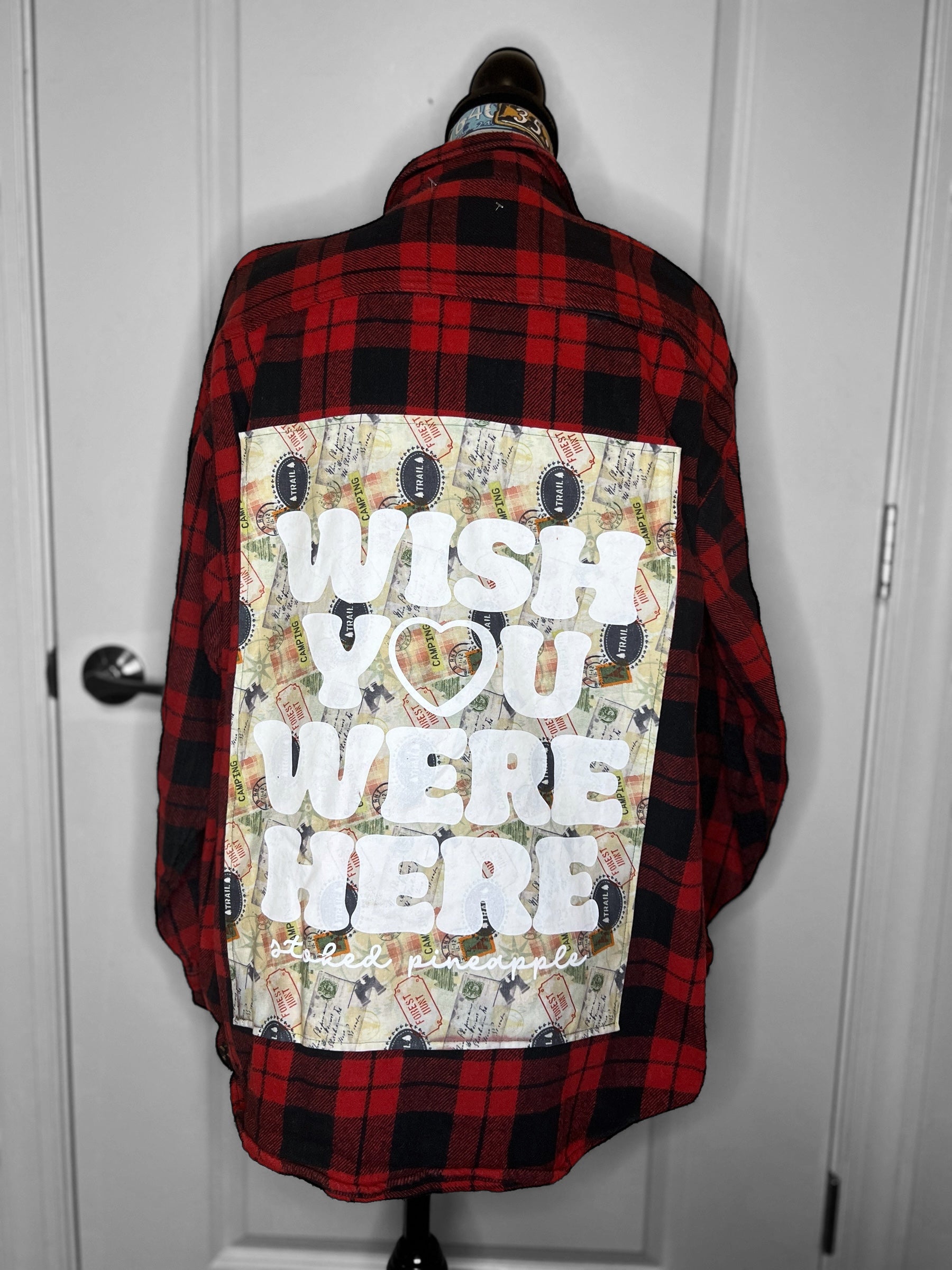 Upcycled Flannel - Large