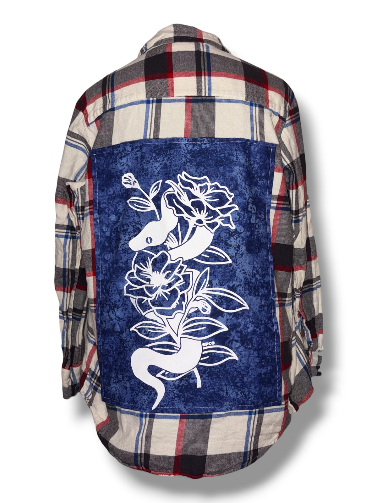 Upcycled Flannel - Small - #37