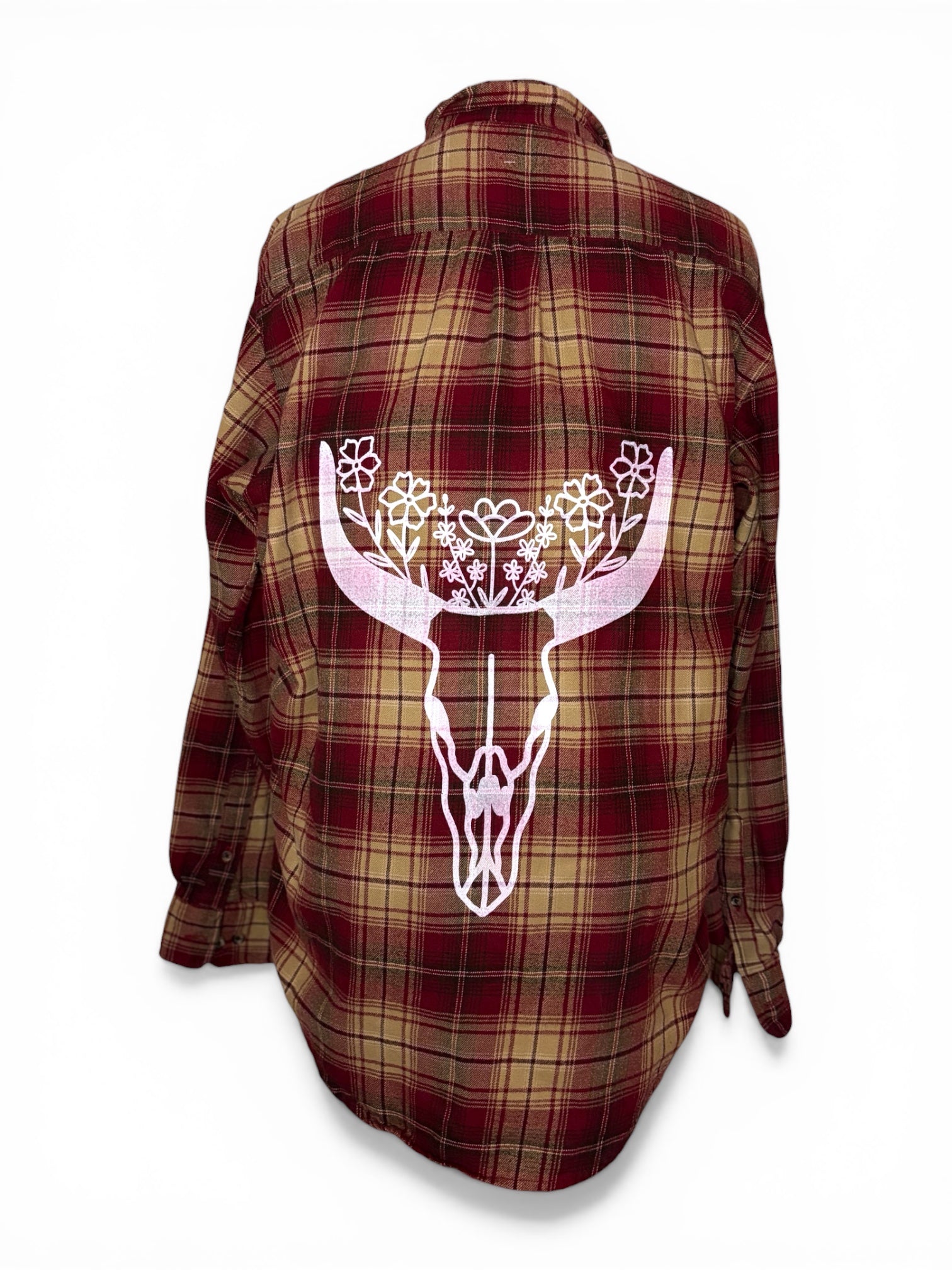 Upcycled Flannel - Medium - #6