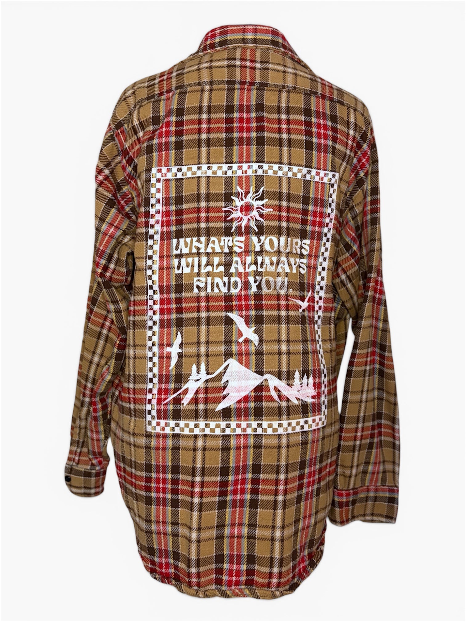 Upcycled Flannel - XL - #33