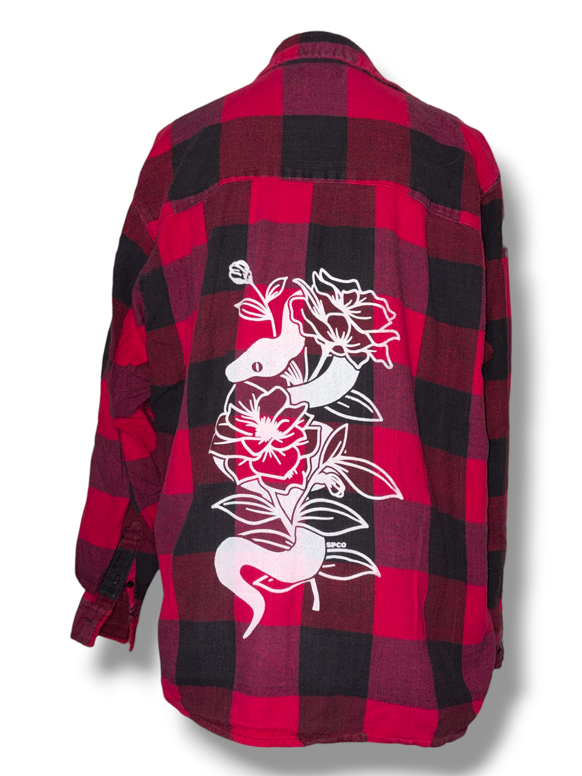 Upcycled Flannel - XL - #27