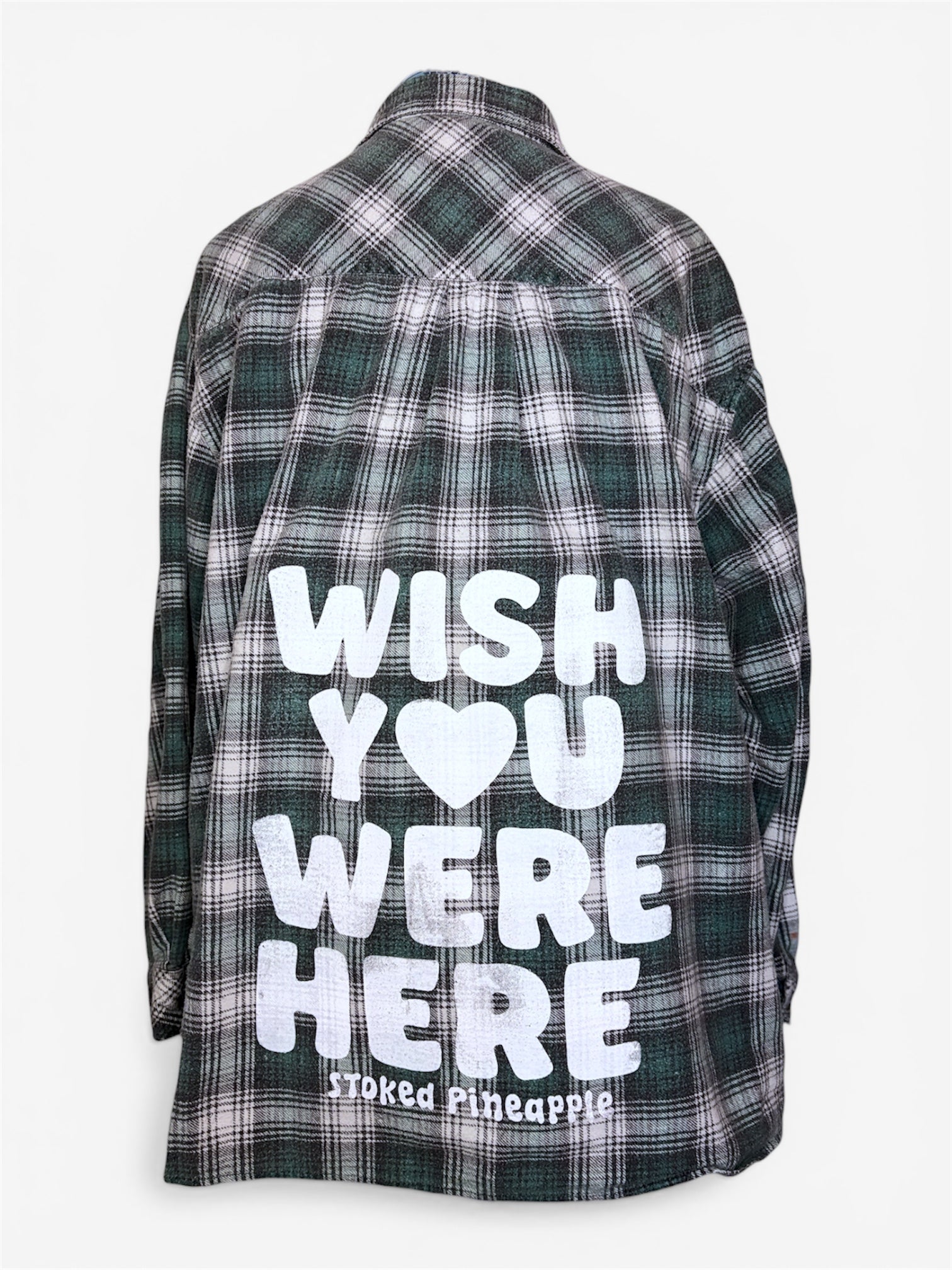 Upcycled Flannel - 3XL - #46