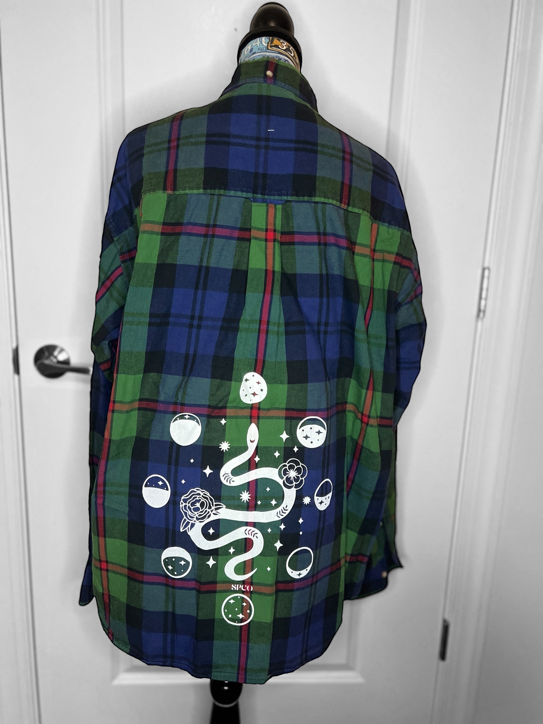 Upcycled Flannel  - XL