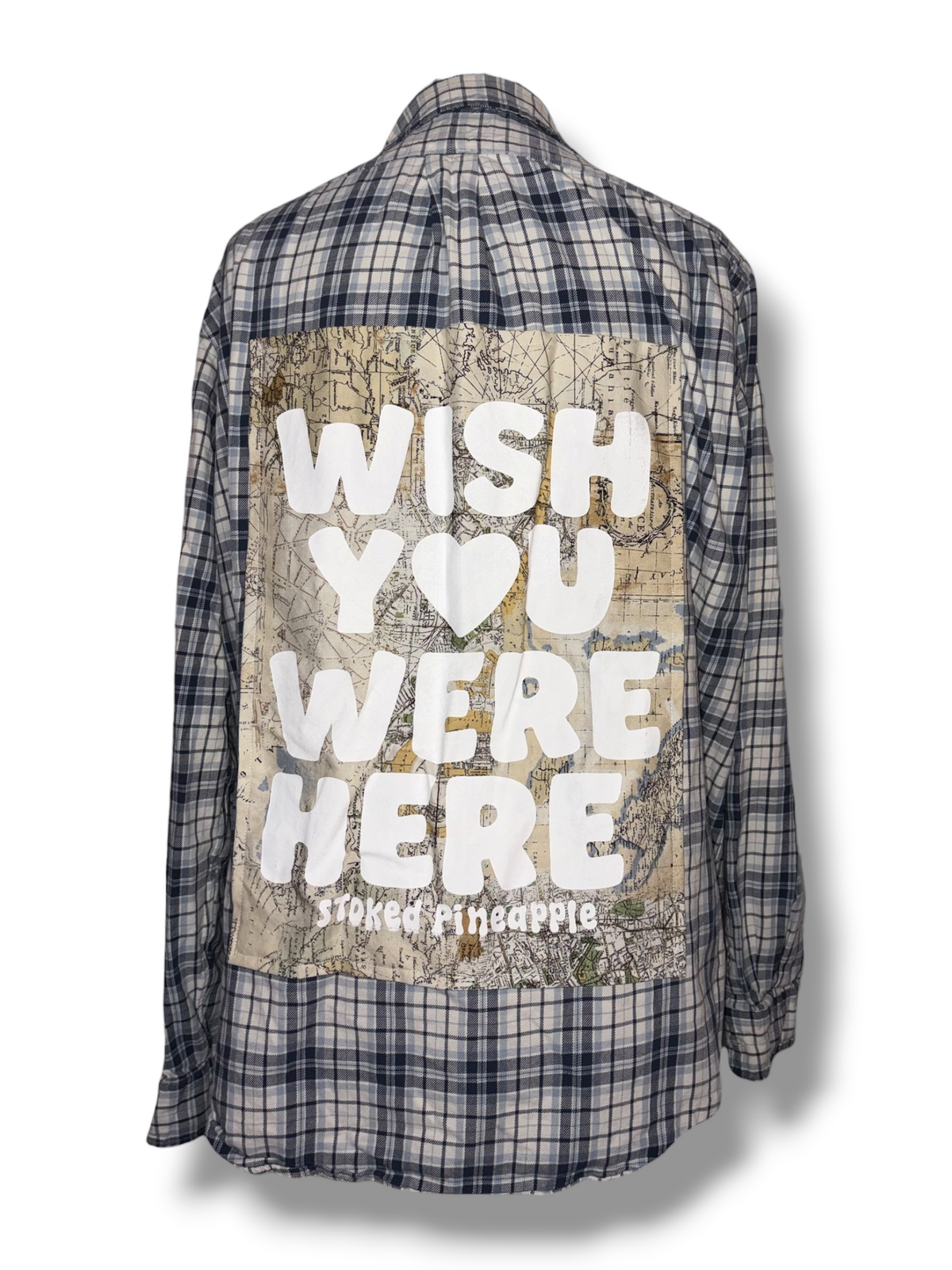 Upcycled Flannel  - XL - #64