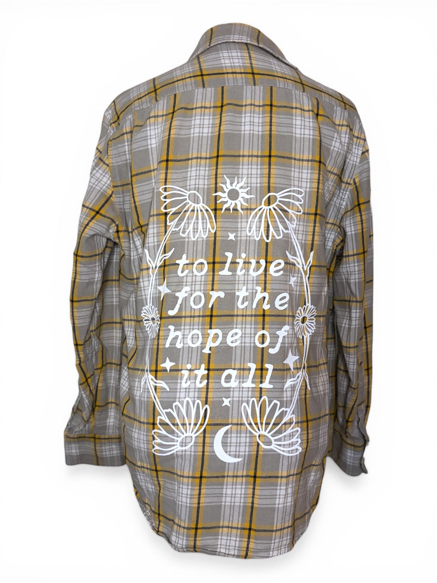 Upcycled Flannel - Medium - #2