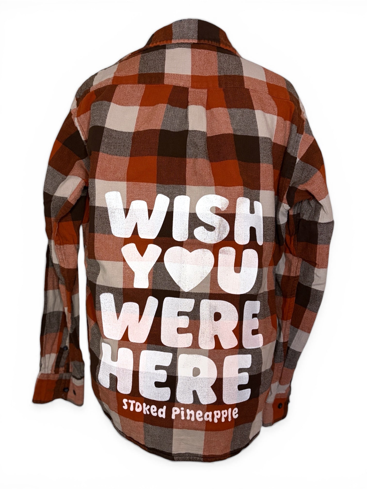Upcycled Flannel - Large - #24