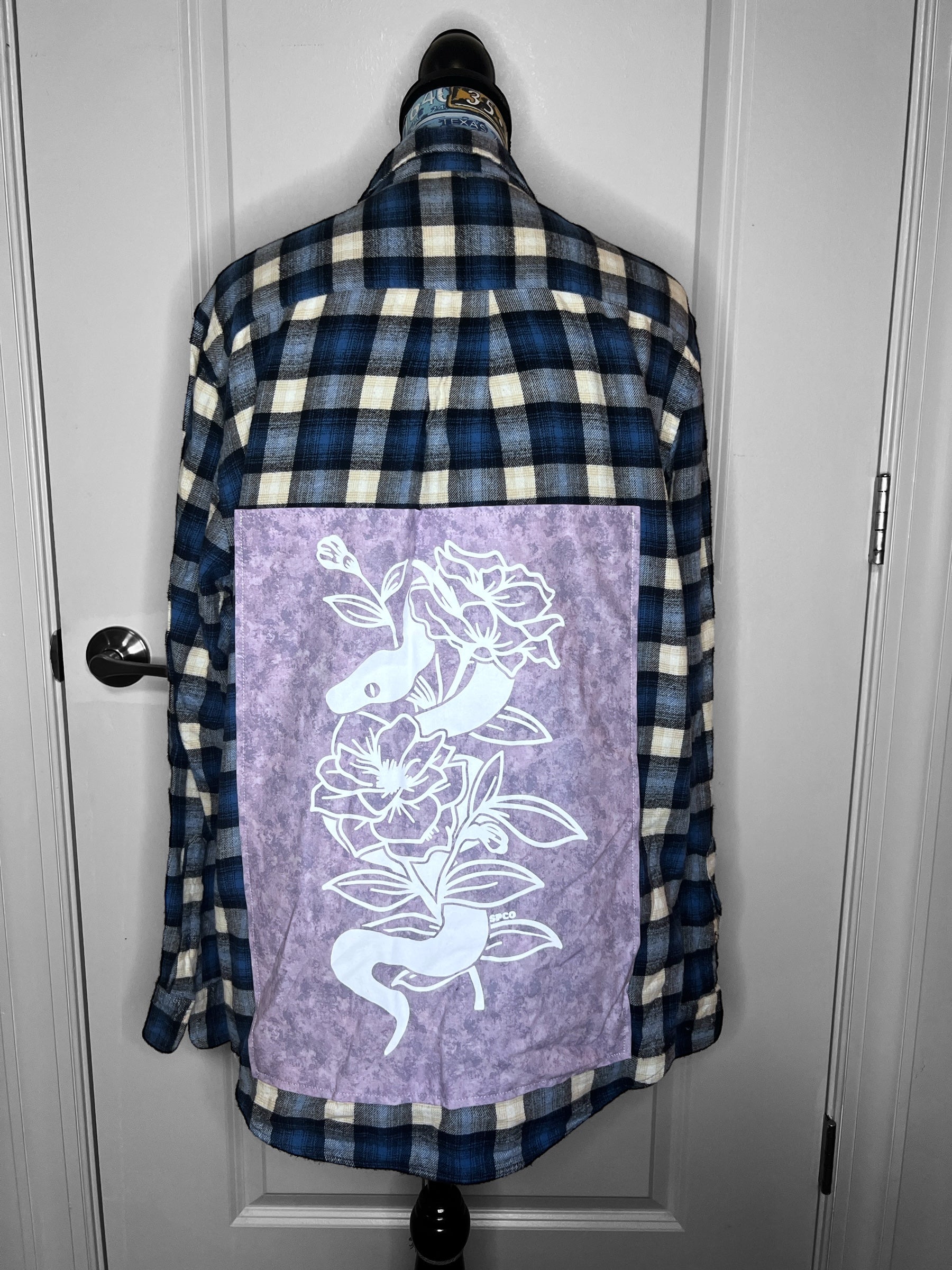 Upcycled Flannel - Medium