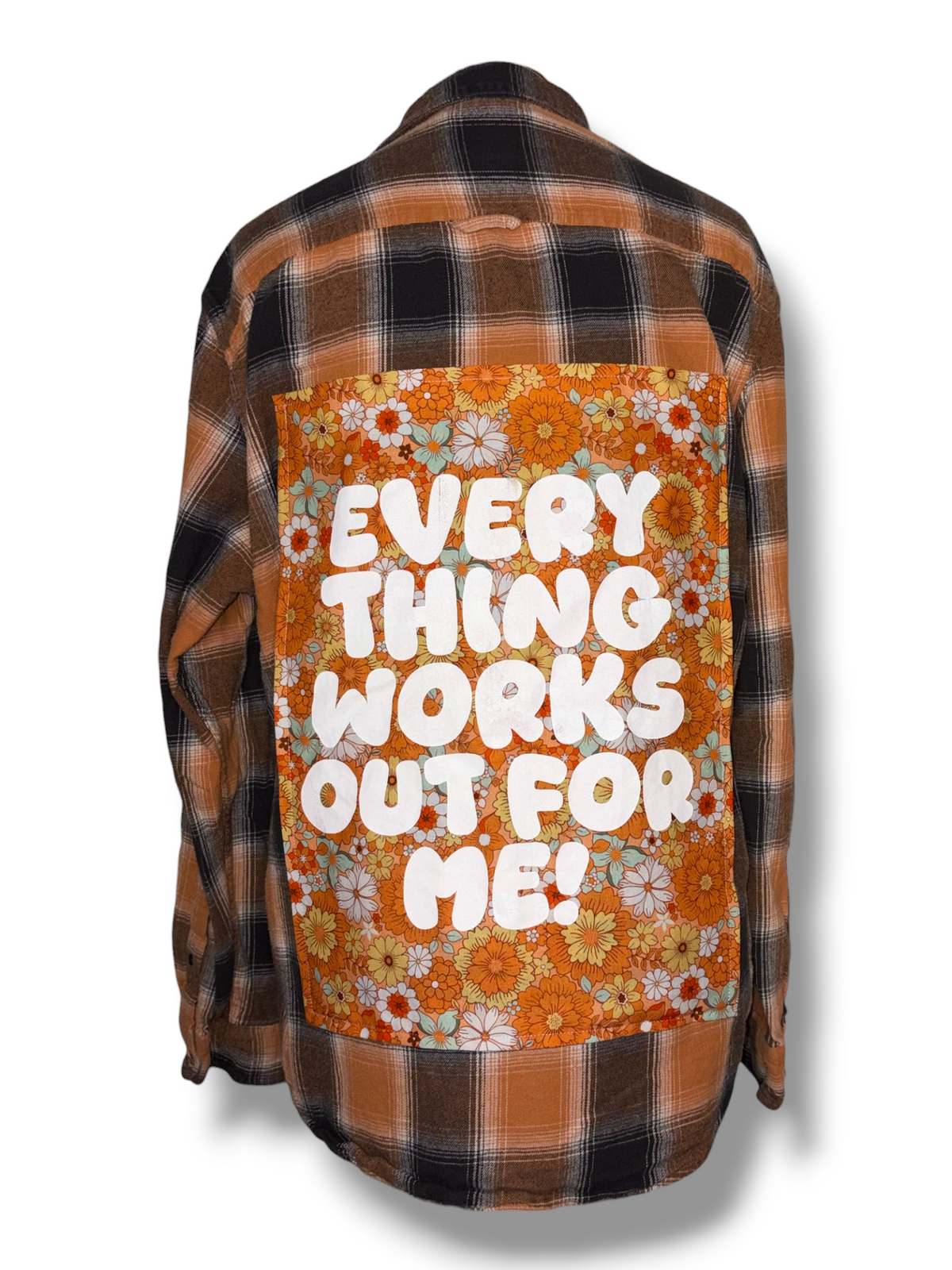 Upcycled Flannel - Large - #19