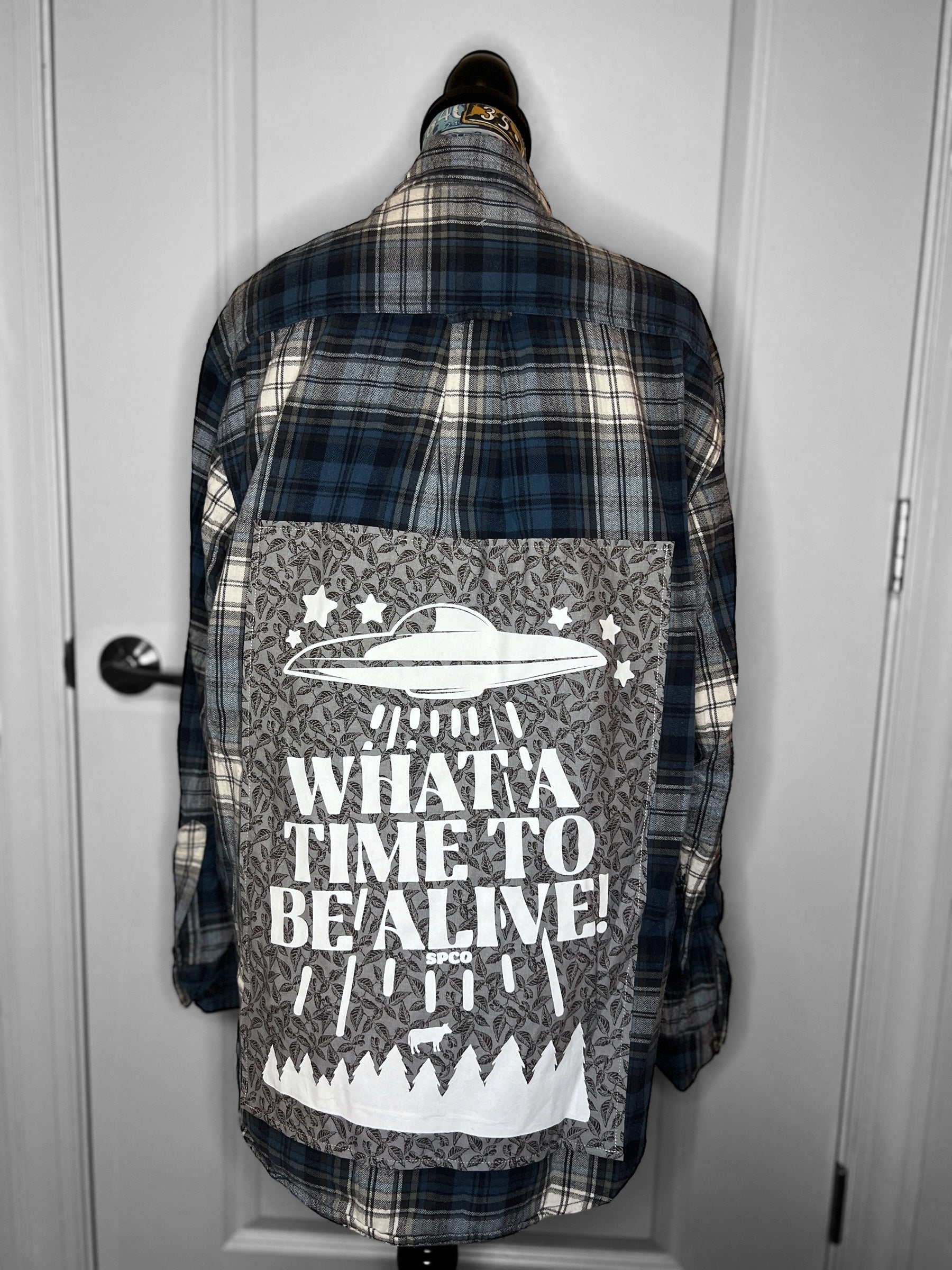 Upcycled Flannel - Large