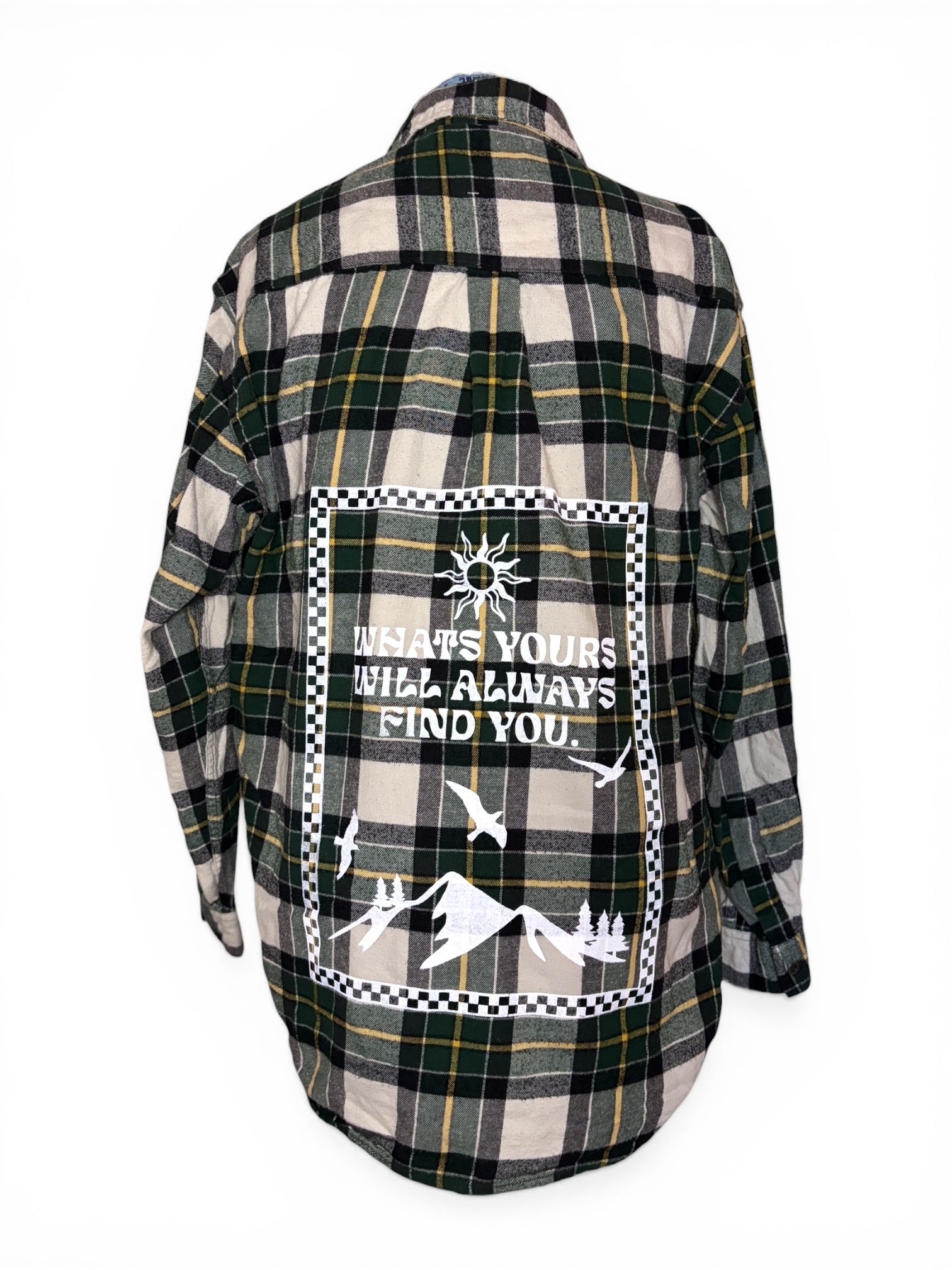 Upcycled Flannel - Large - #16