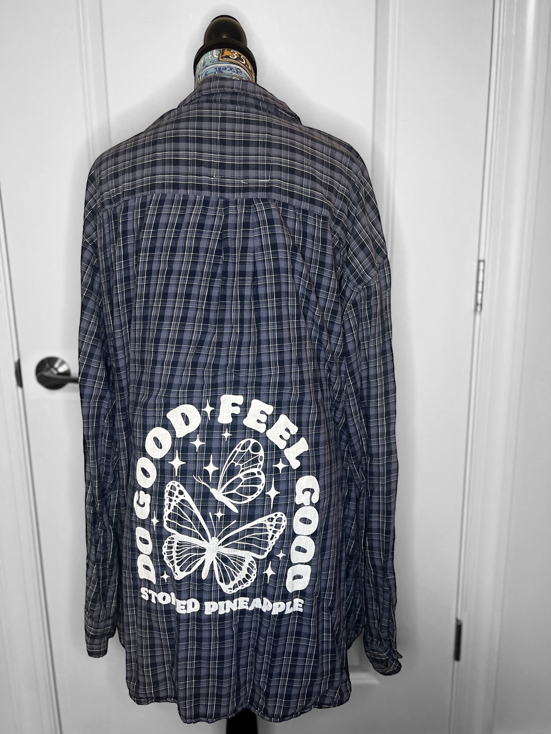 Upcycled Flannel - 4XL