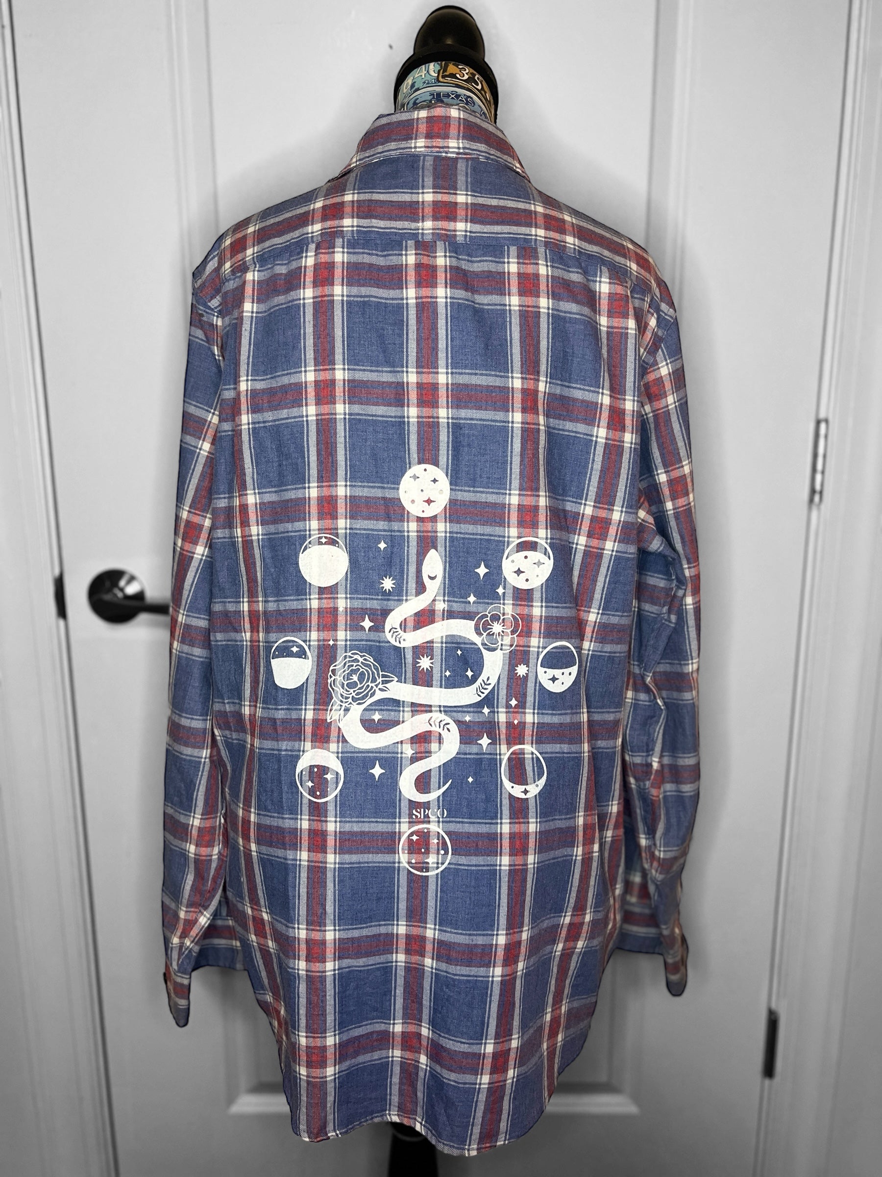Upcycled Flannel - 2XL