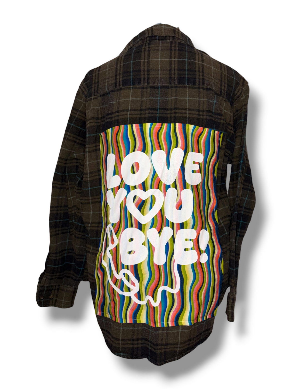 Upcycled Flannel - Large - #44