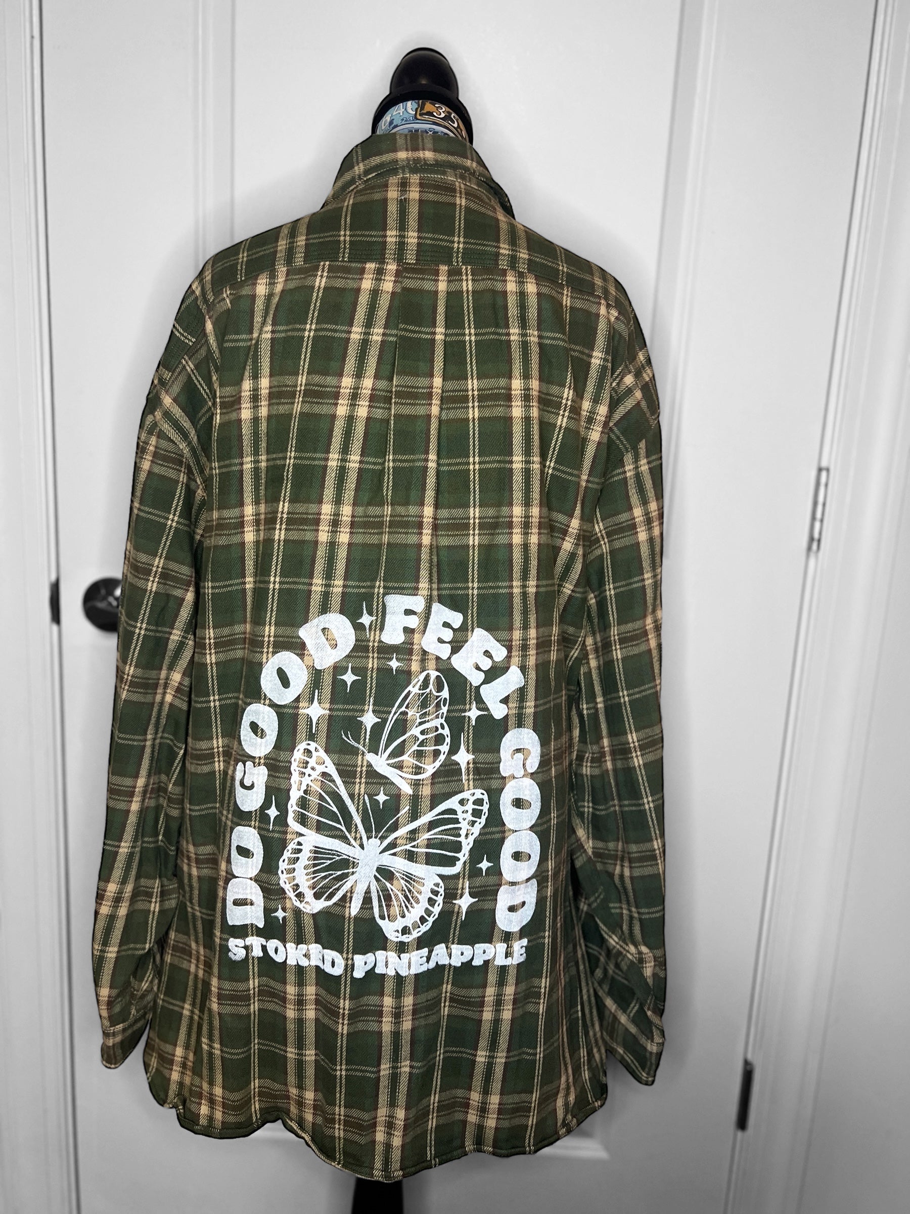 Upcycled Flannel - 4XL