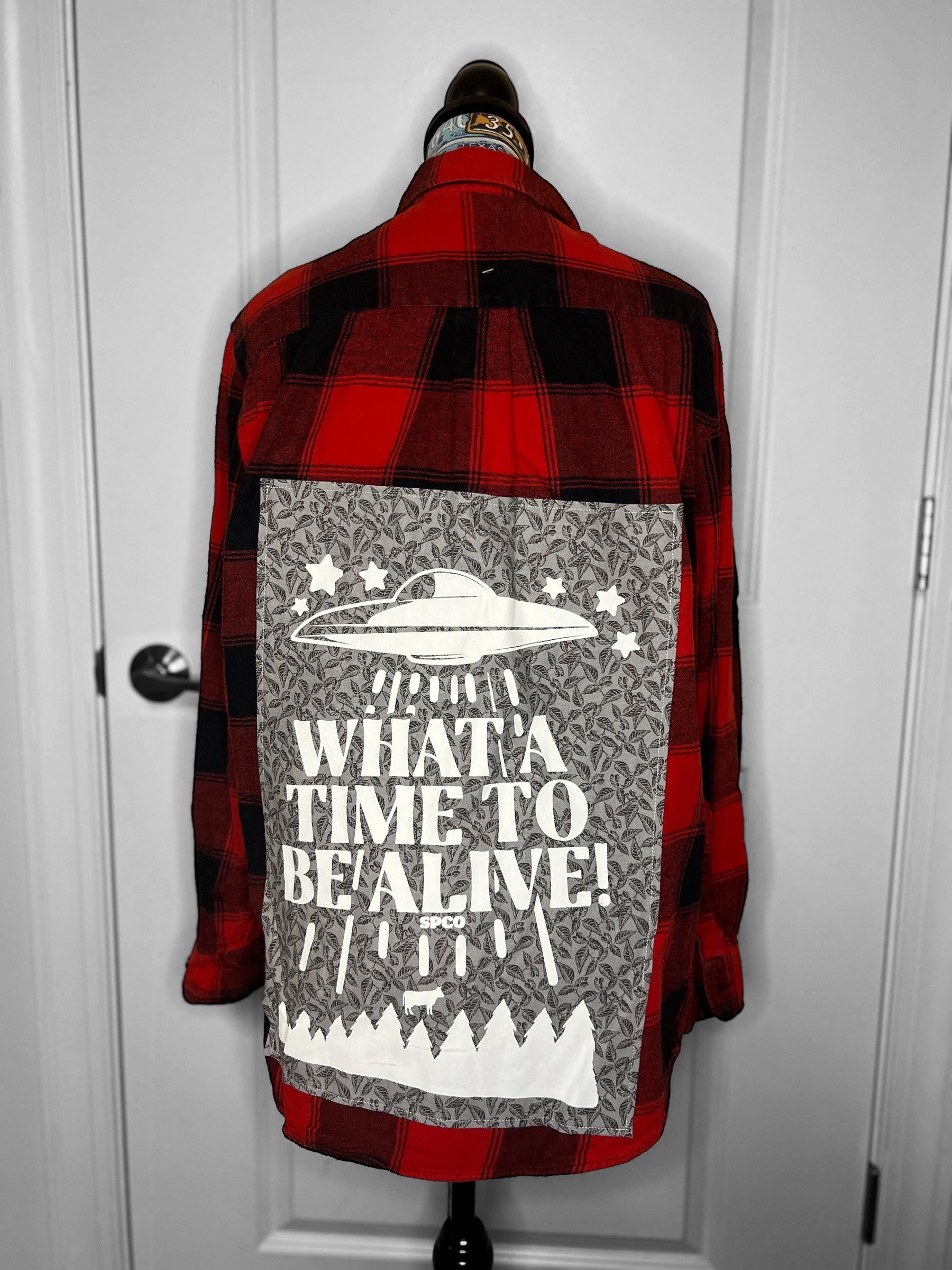 Upcycled Flannel - Large