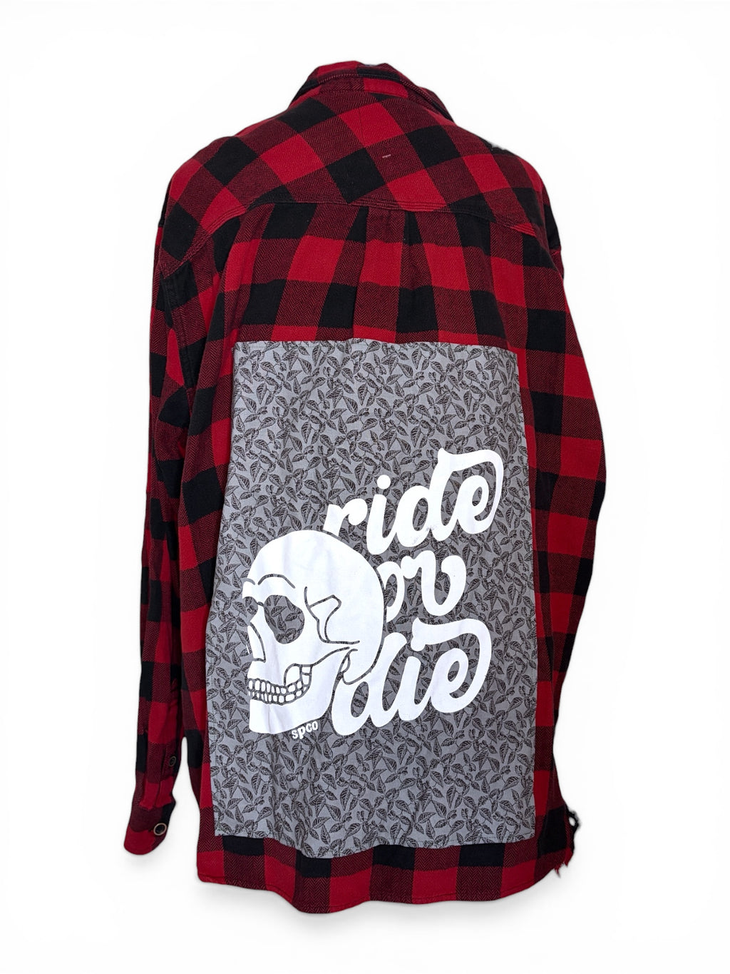 Upcycled Flannel - 2XL - #118