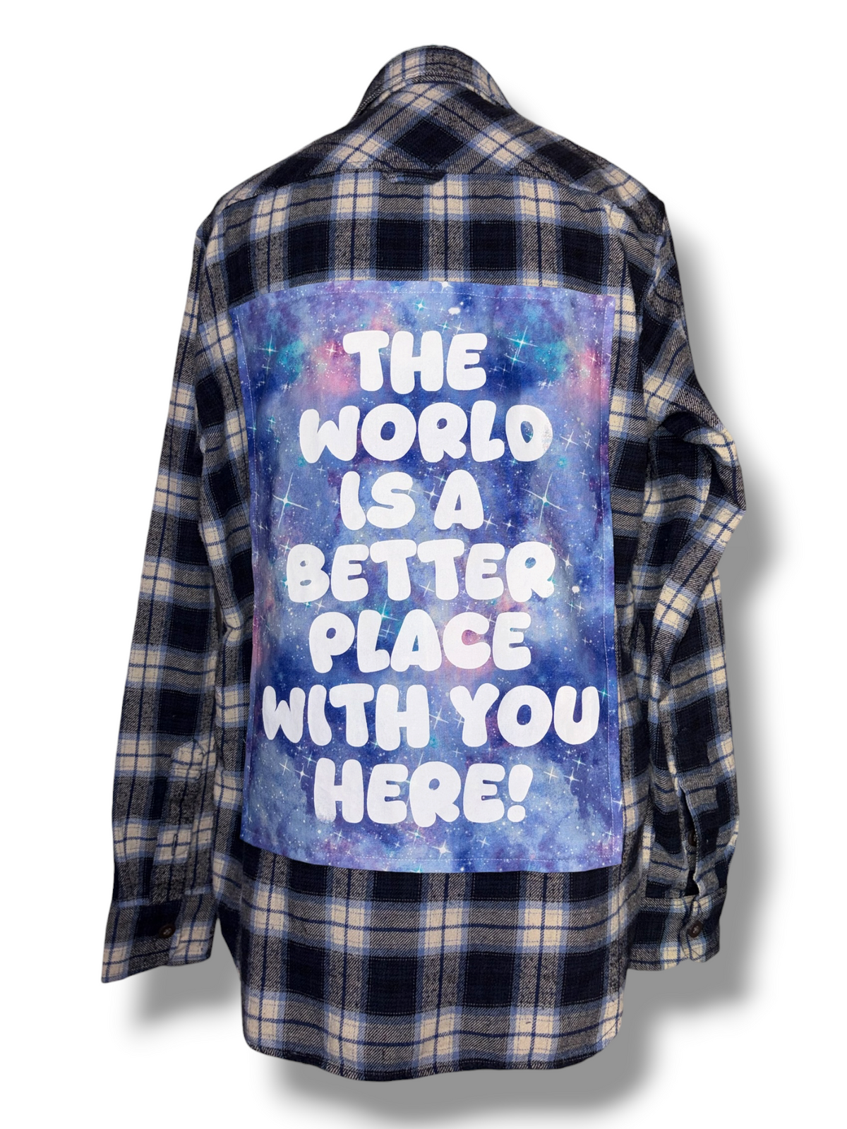 Upcycled Flannel - Large - #9