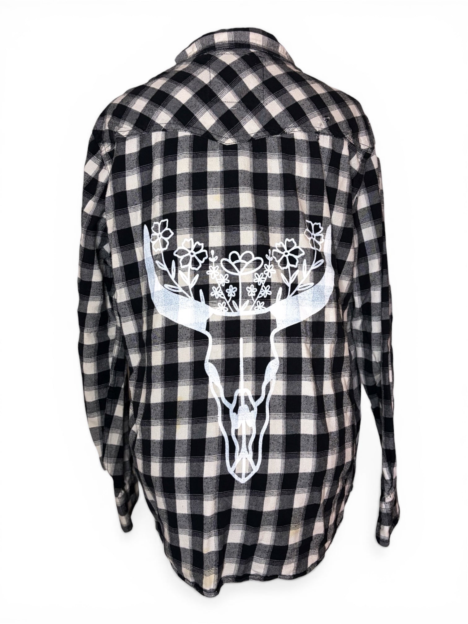 Upcycled Flannel - Large - #96