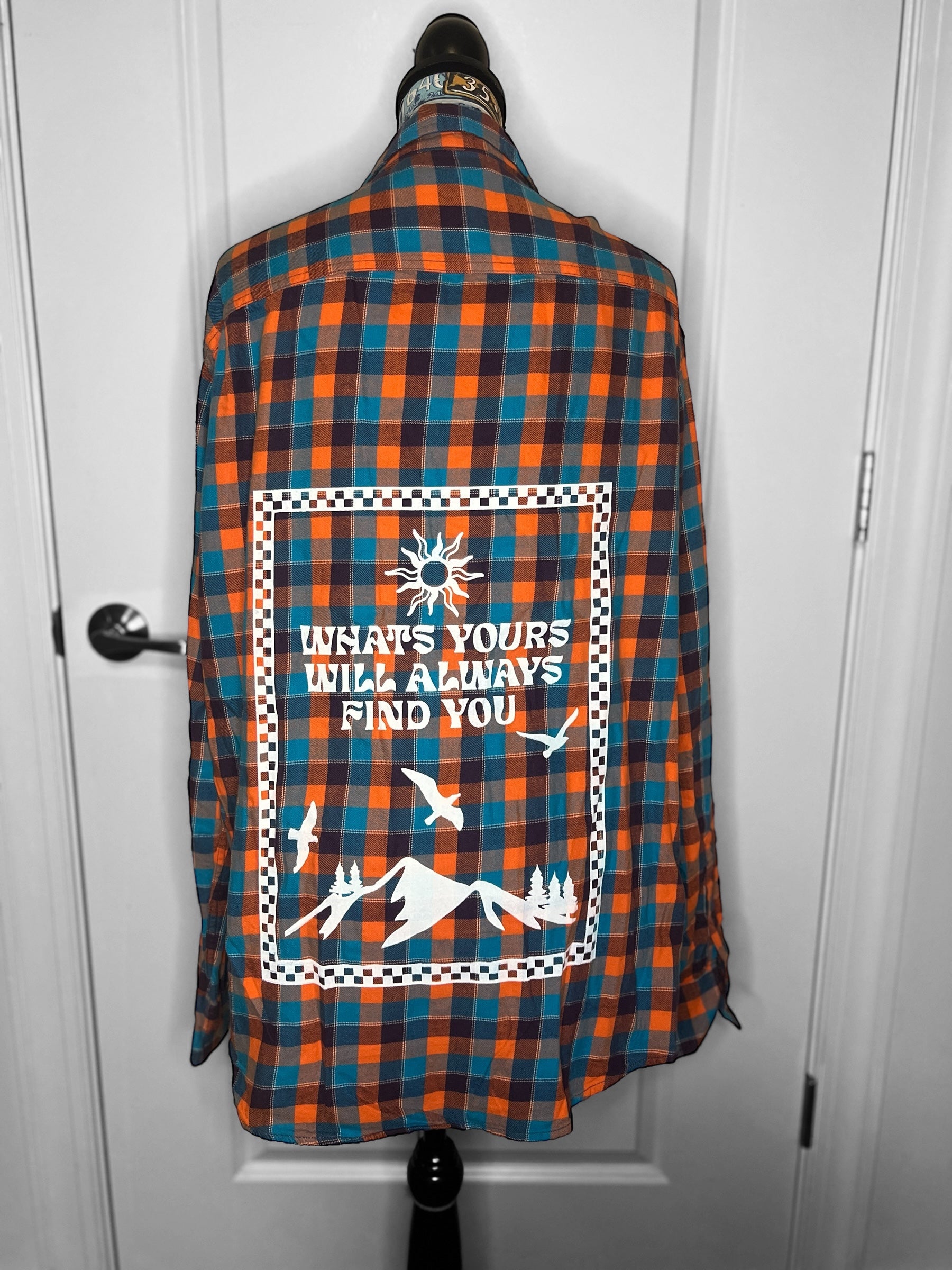 Upcycled Flannel - 2XL