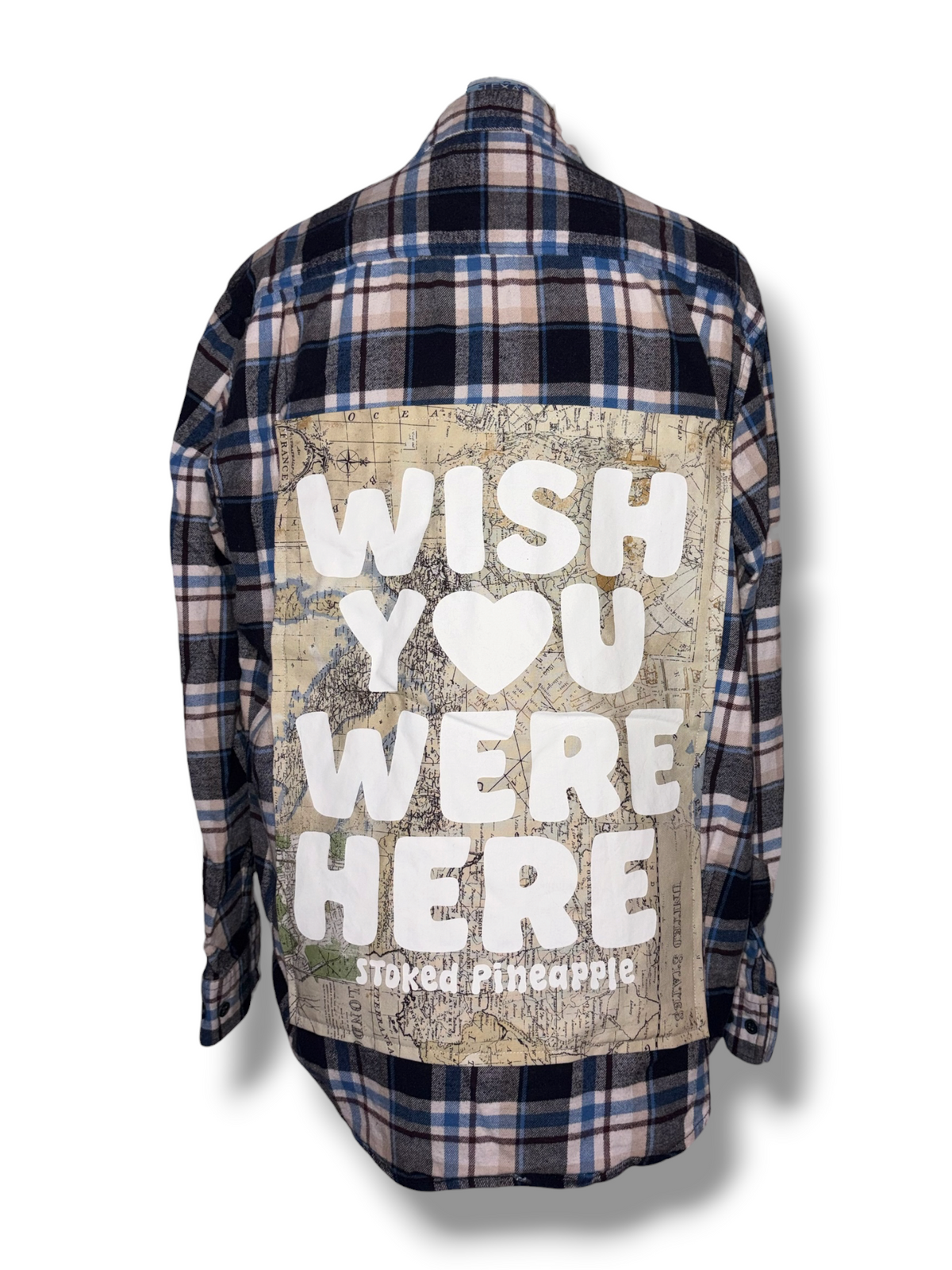 Upcycled Flannel - Medium - #69