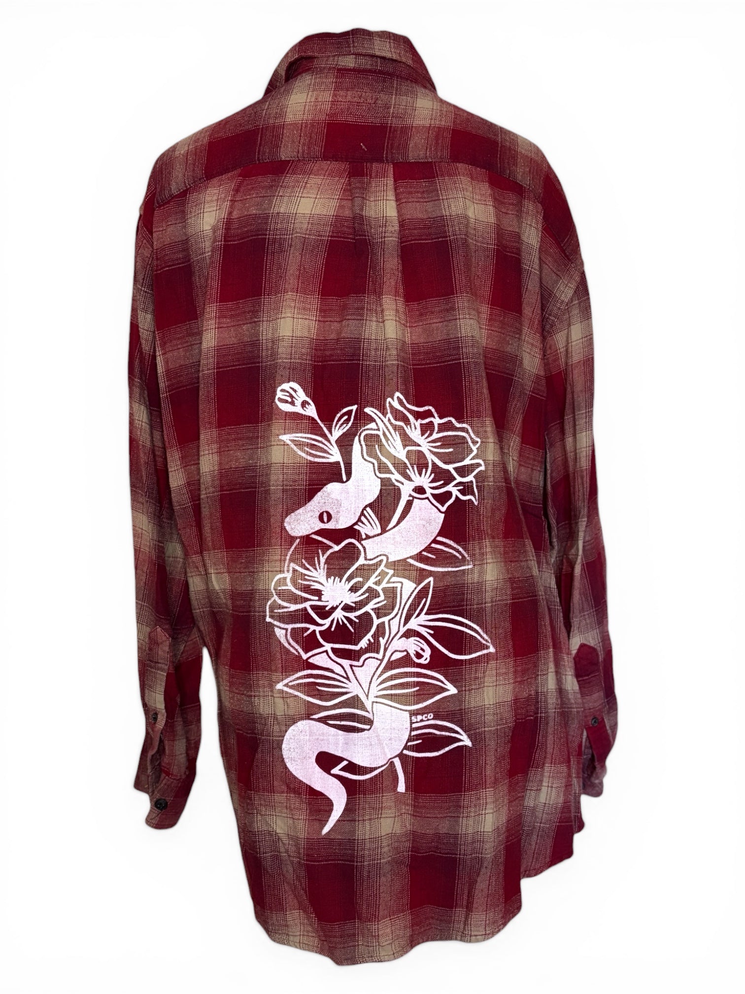 Upcycled Flannel - 2XL - #117