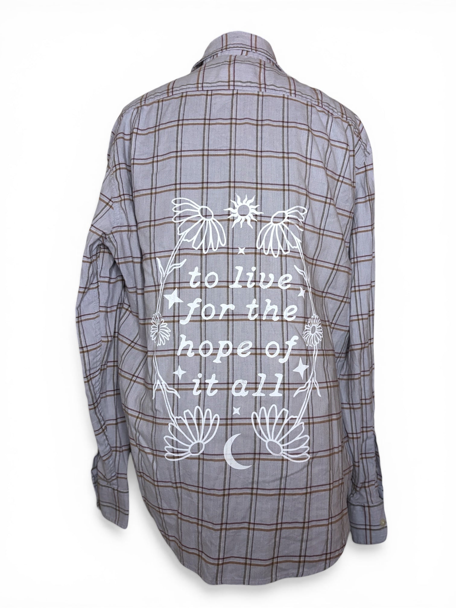 Upcycled Flannel - Large - #11