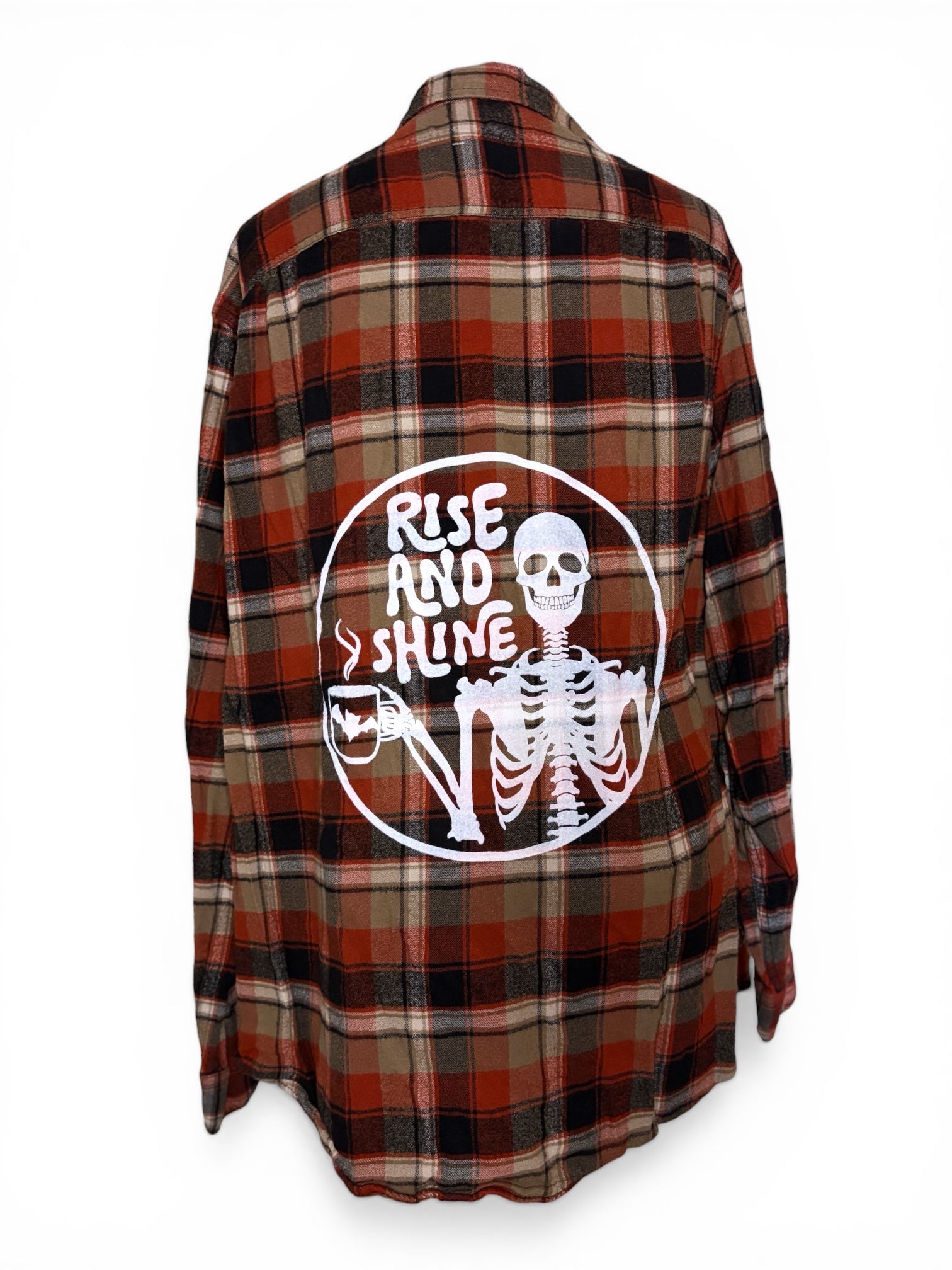 Upcycled Flannel - 3XL - #123