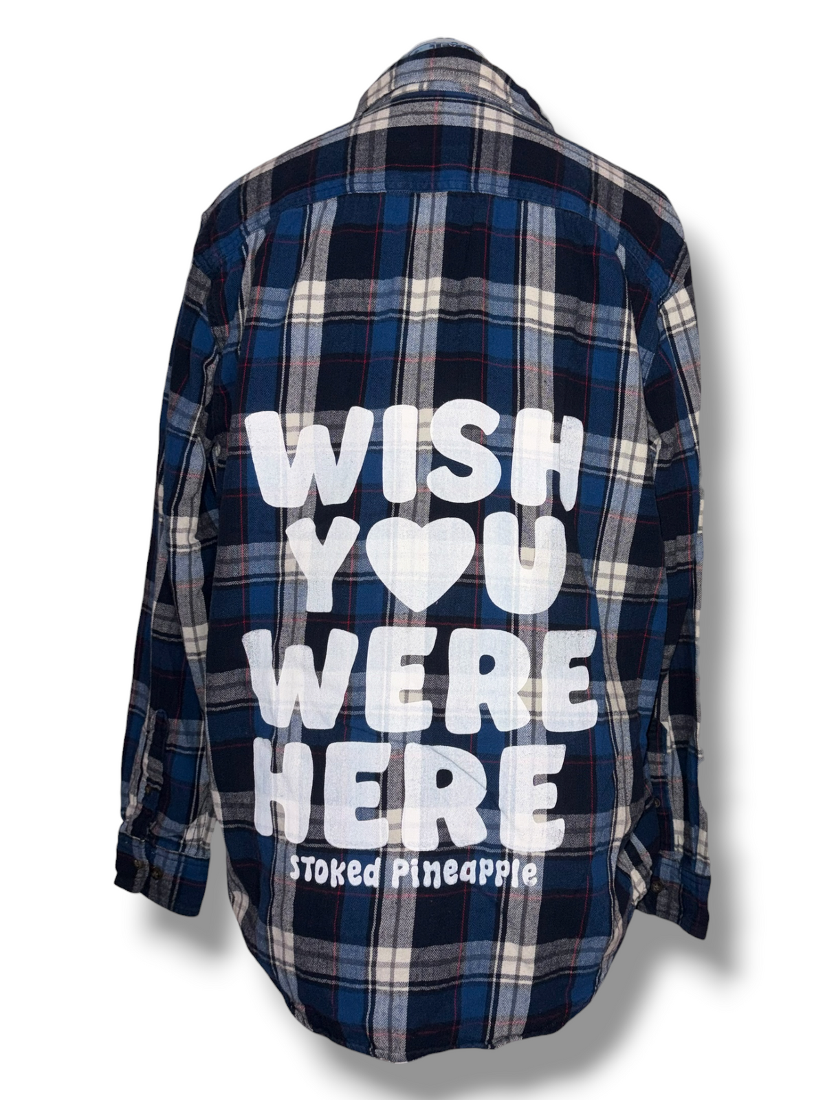 Upcycled Flannel - Medium - #68