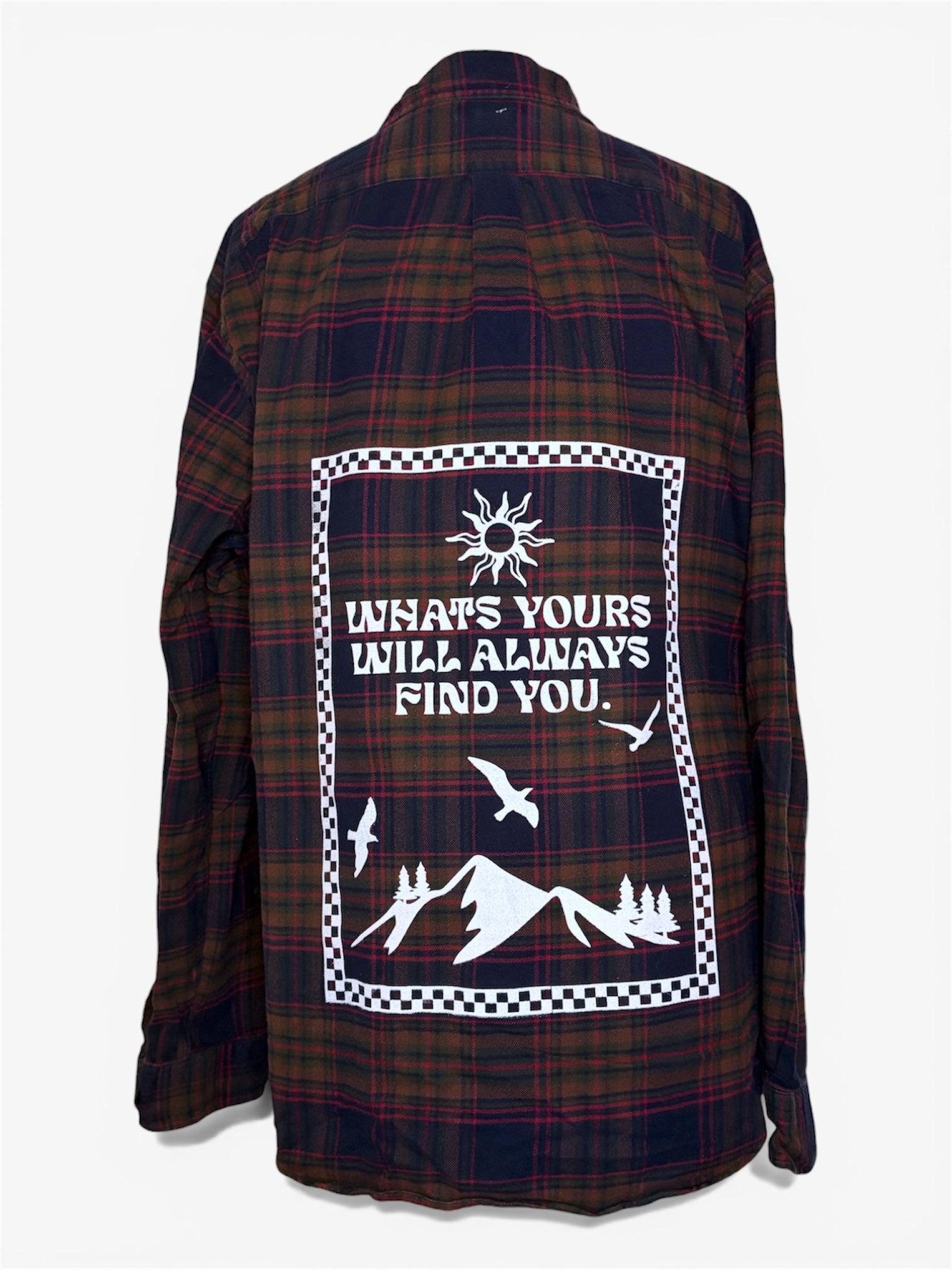 Upcycled Flannel - XL - #32