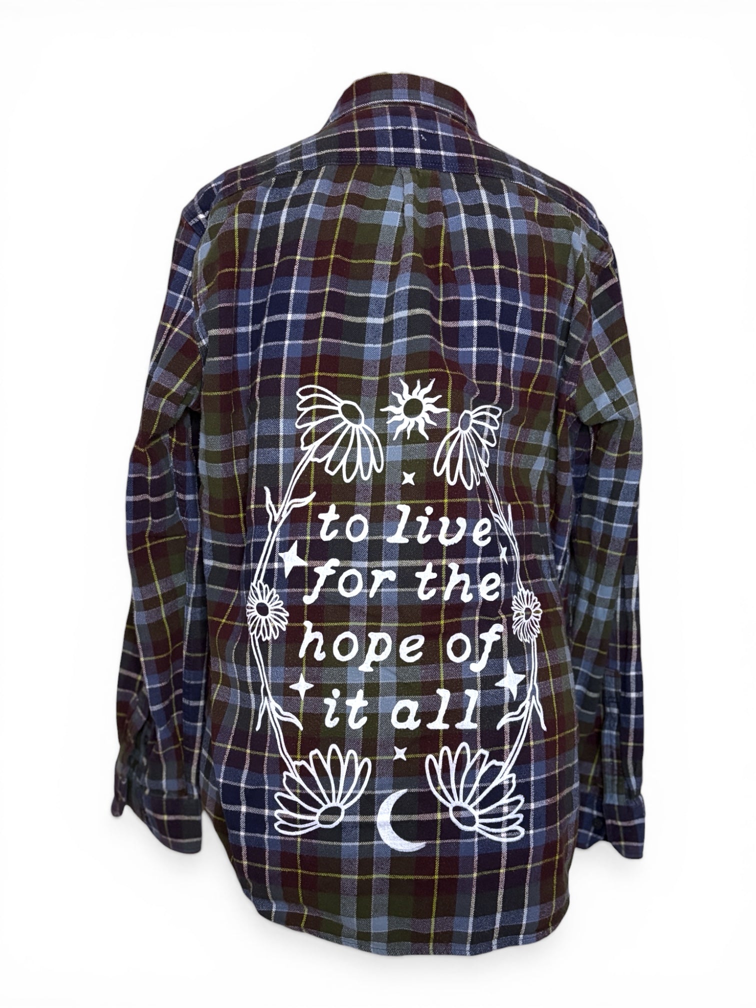 Upcycled Flannel - Large - #10