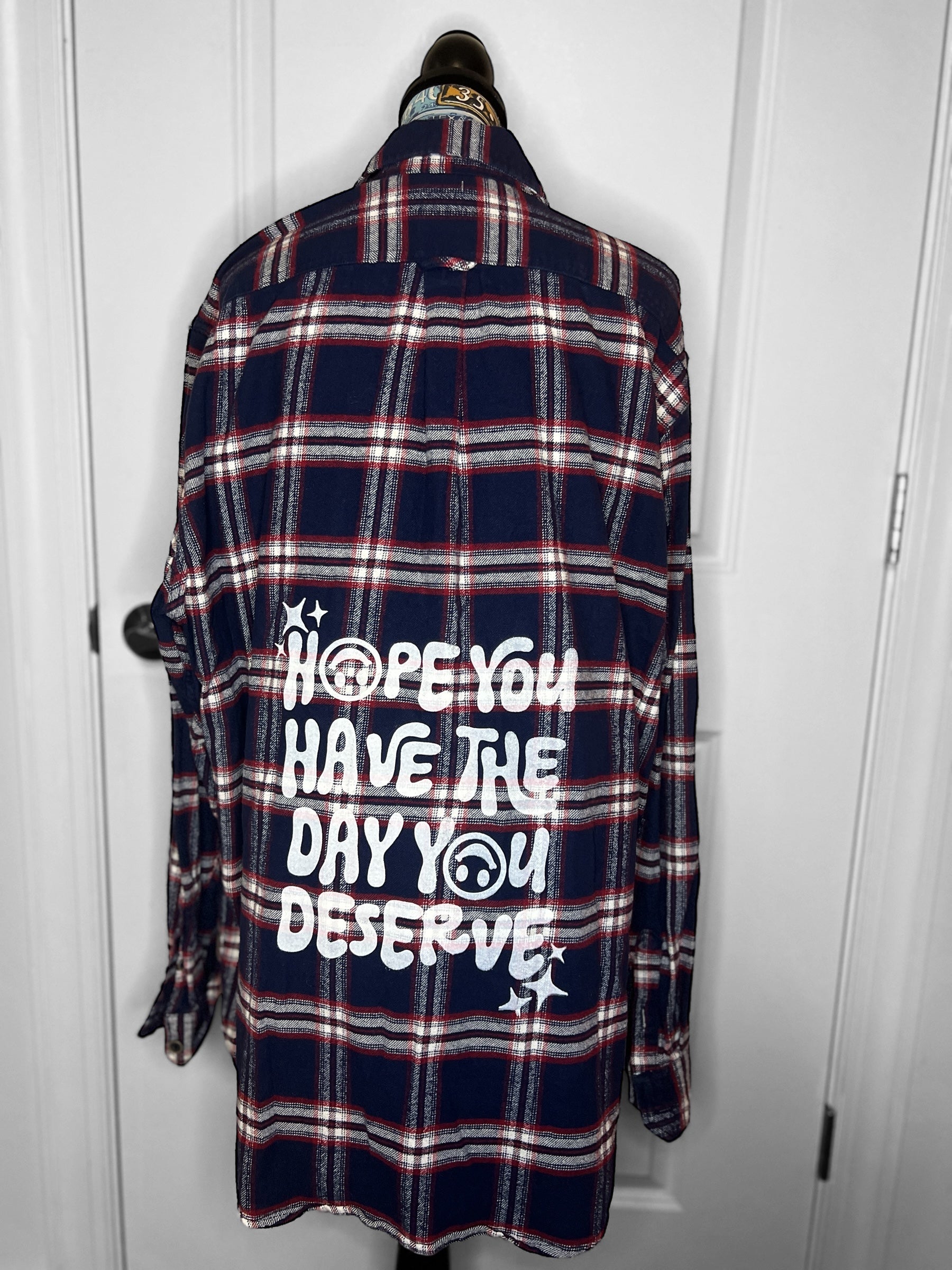 Upcycled Flannel - XL Tall