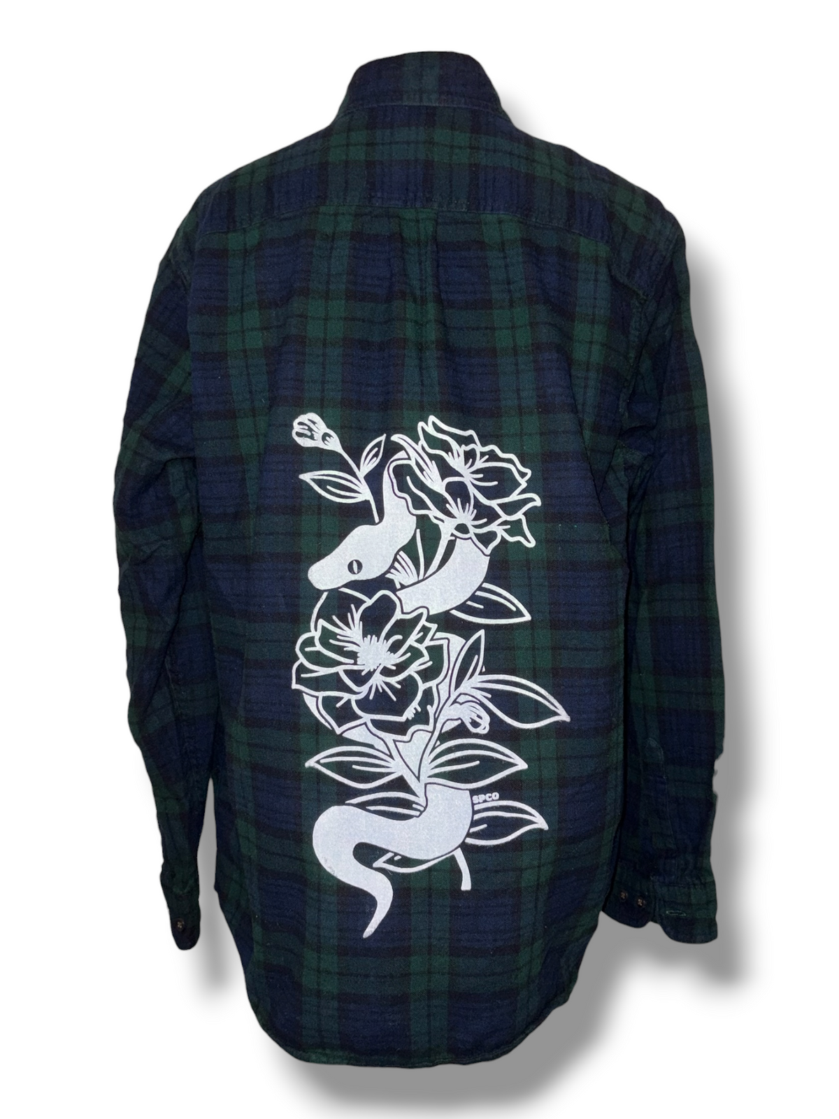 Upcycled Flannel - Medium - #34