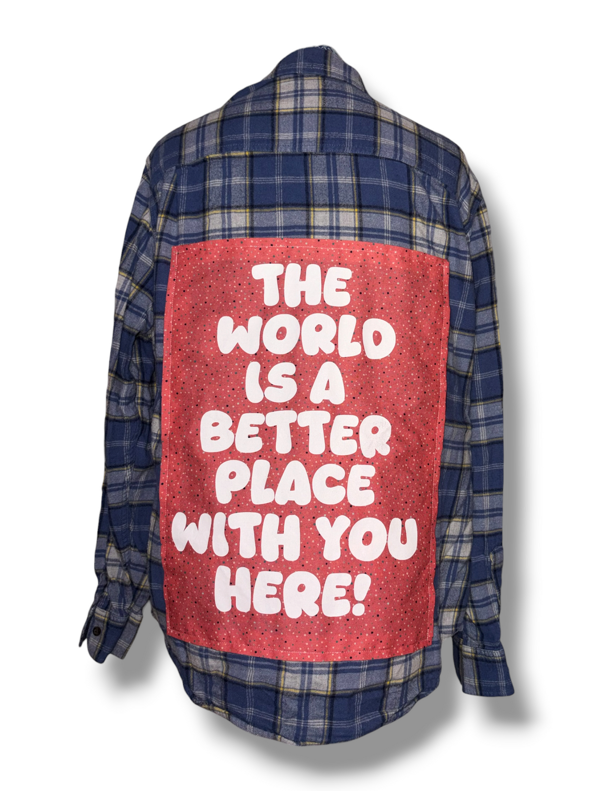 Upcycled Flannel  - XL - #5